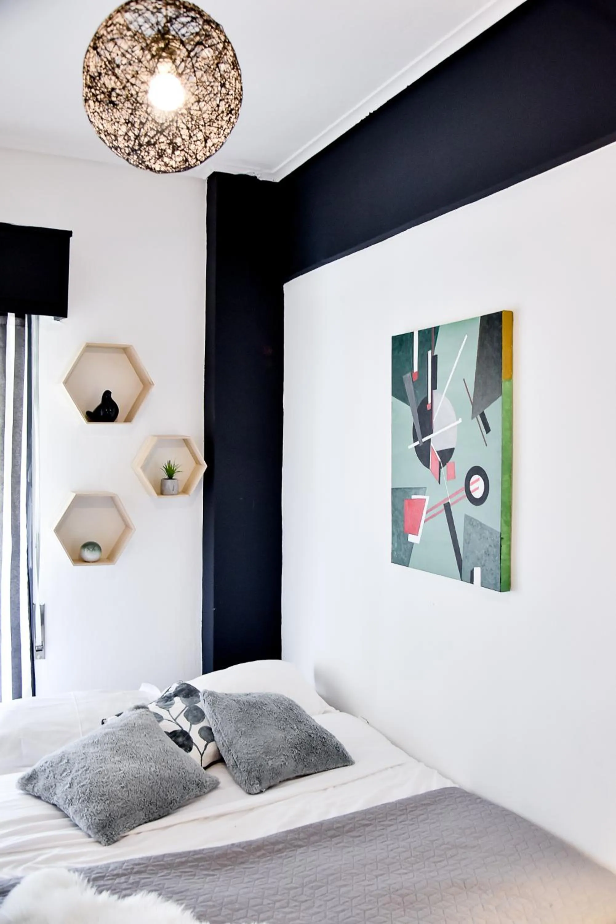 Bed in Home Plus Psirri Apartment