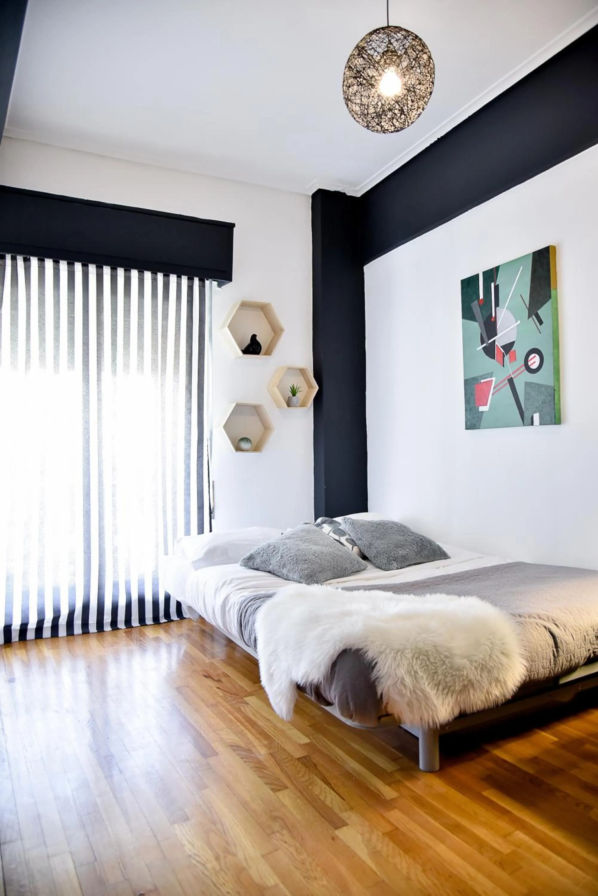 Bed in Home Plus Psirri Apartment