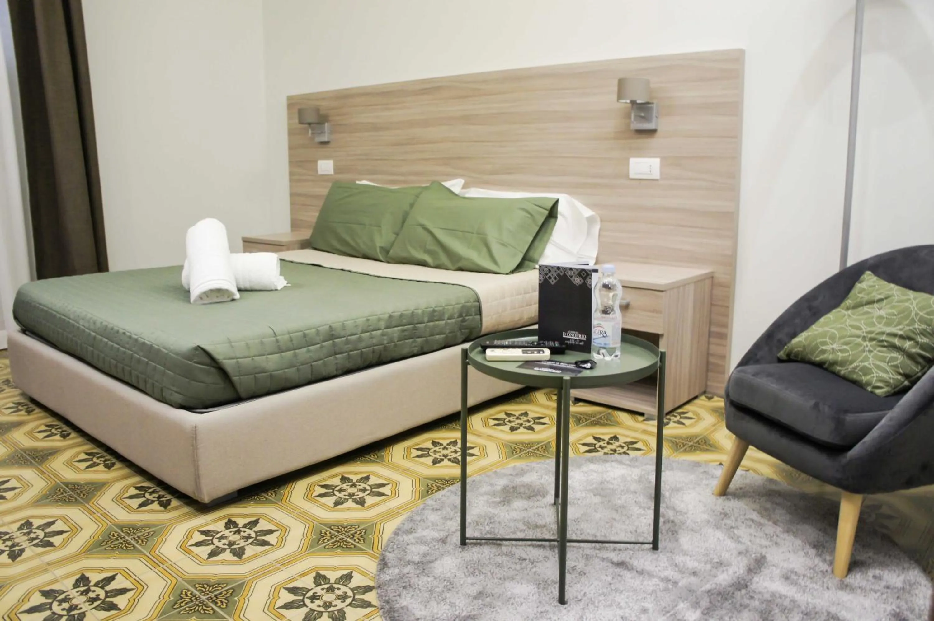 Bed in Albergo D'Onofrio