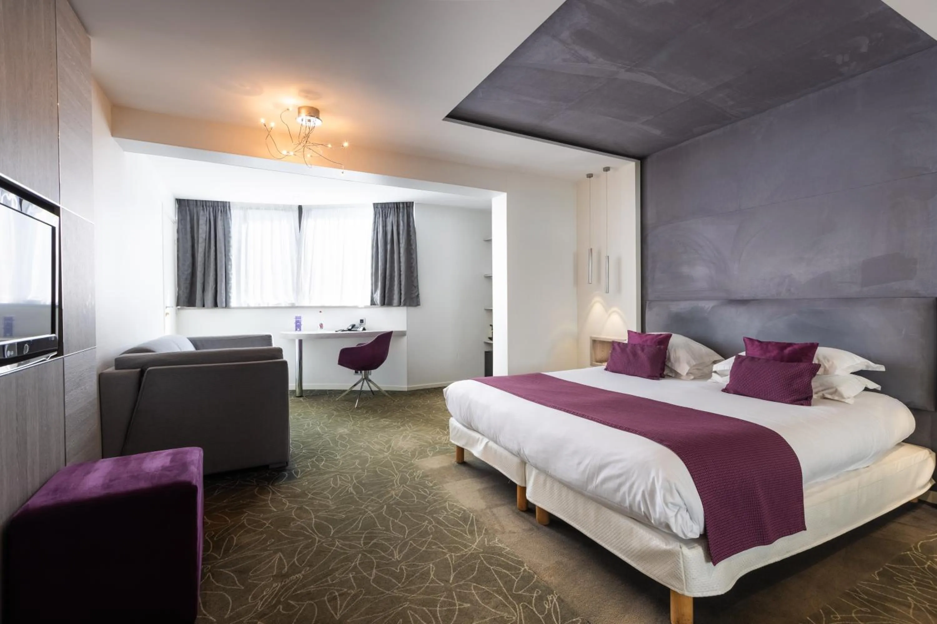 Bedroom, Bed in Cézanne Hôtel