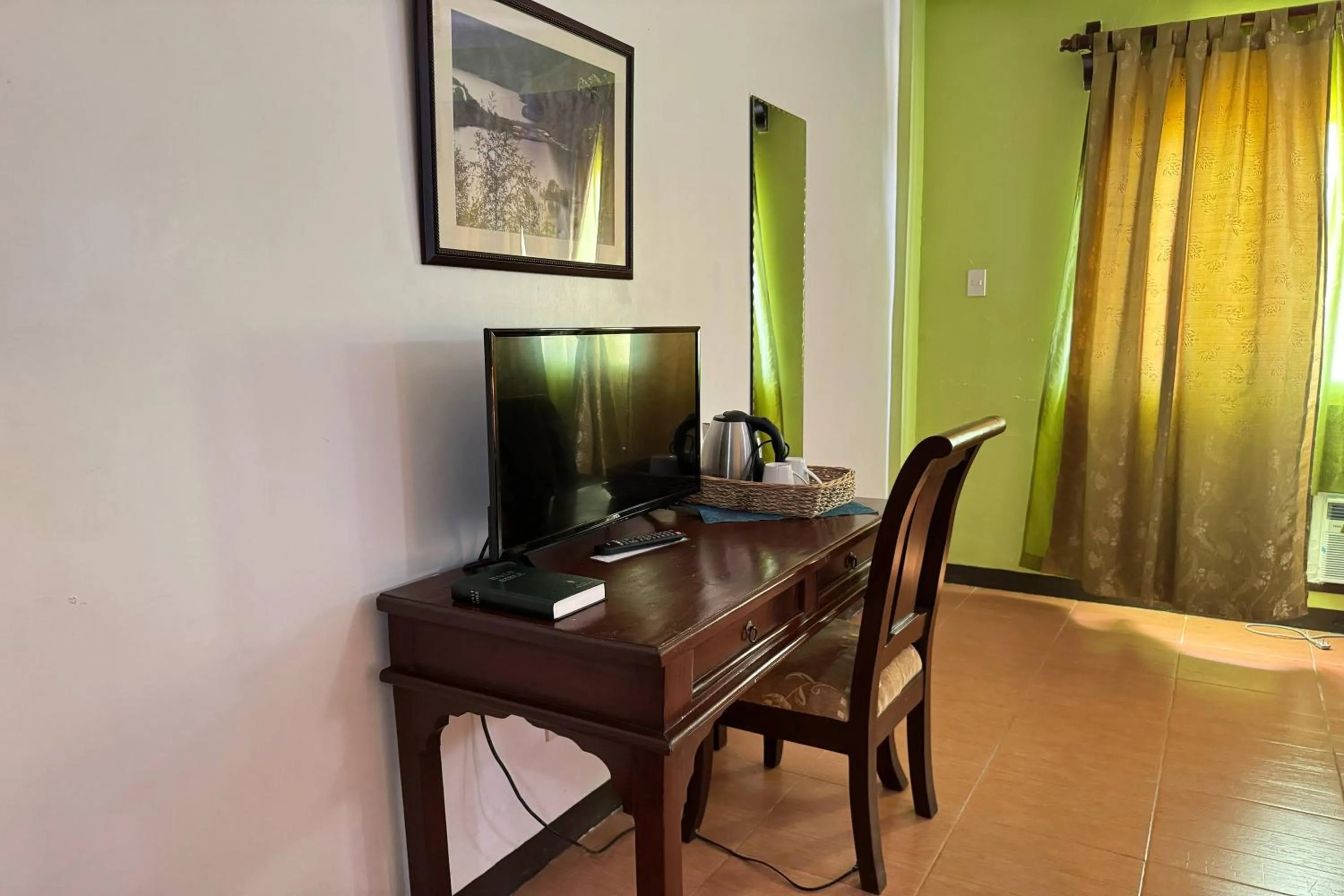 TV and multimedia in OveMar Resort Hotel near Vigan