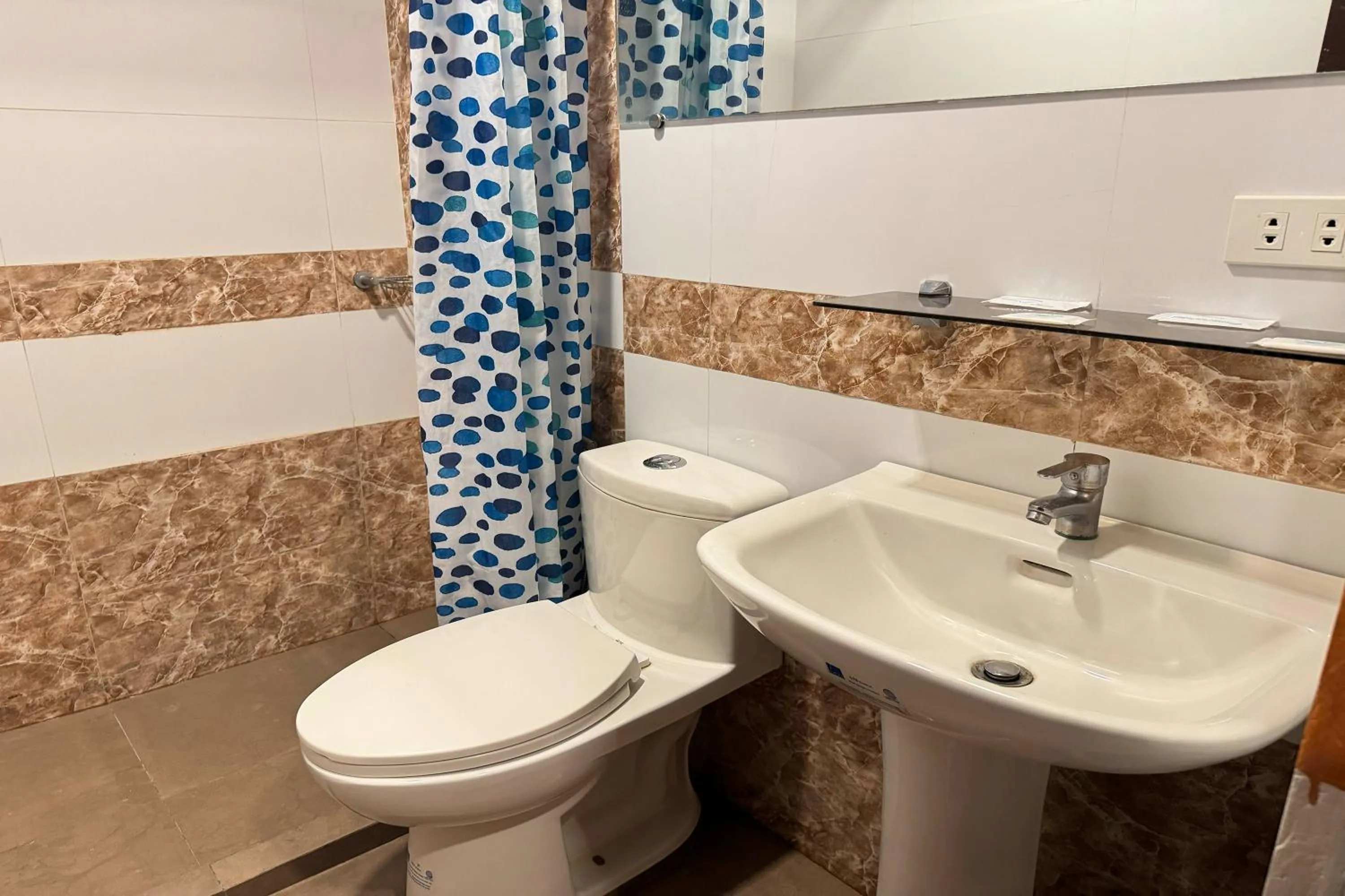 Bathroom in OveMar Resort Hotel near Vigan