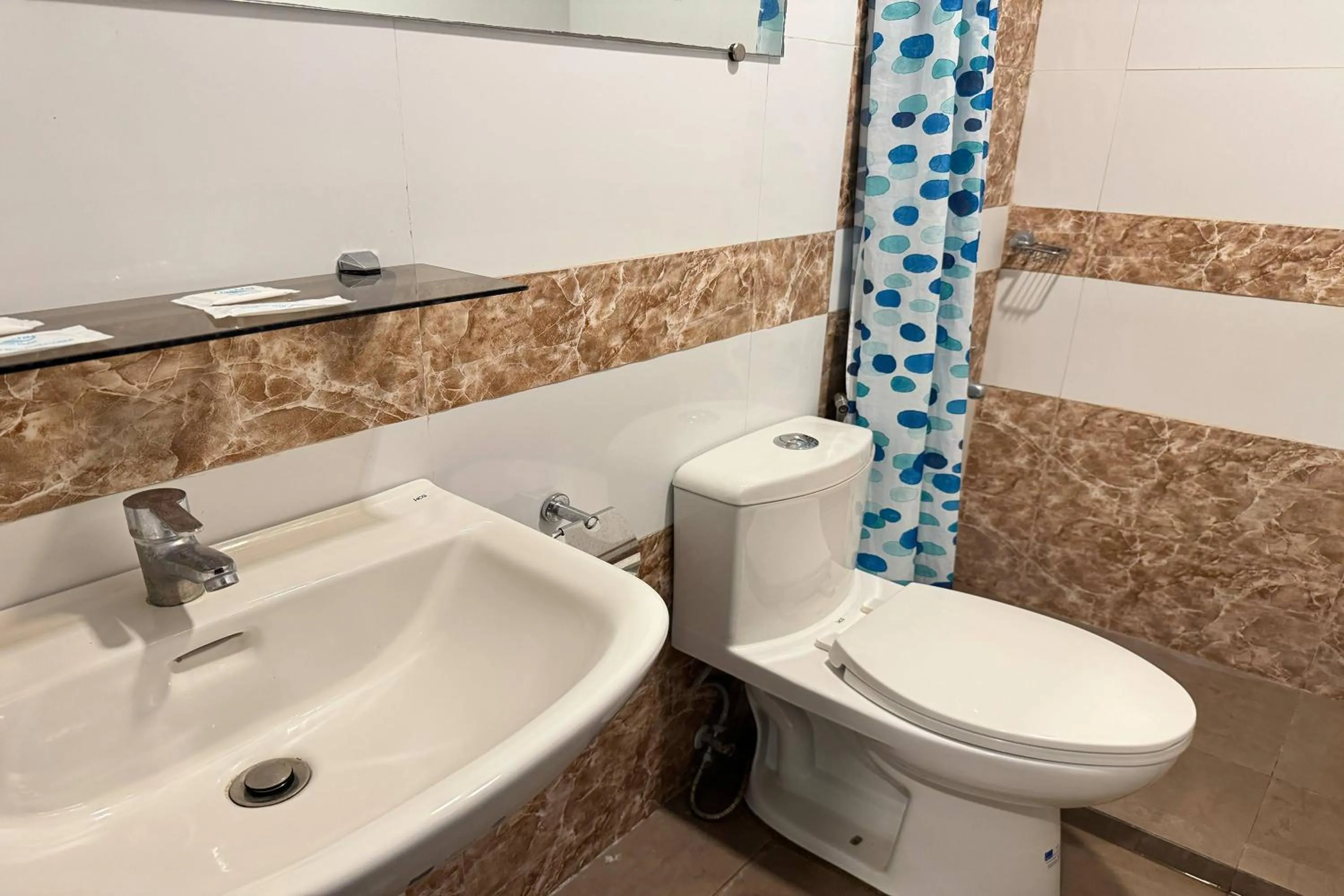 Bathroom in OveMar Resort Hotel near Vigan