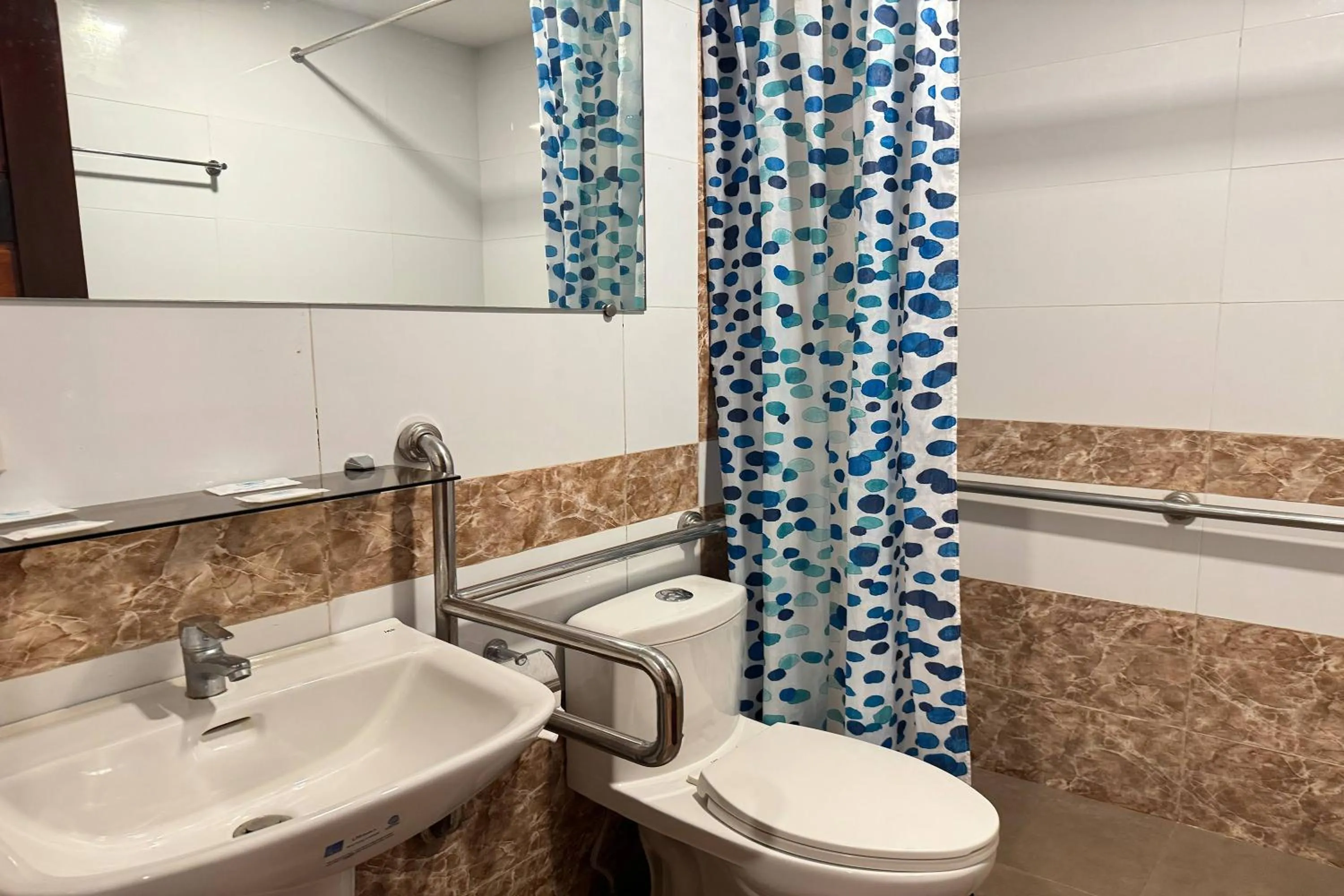 Bathroom in OveMar Resort Hotel near Vigan