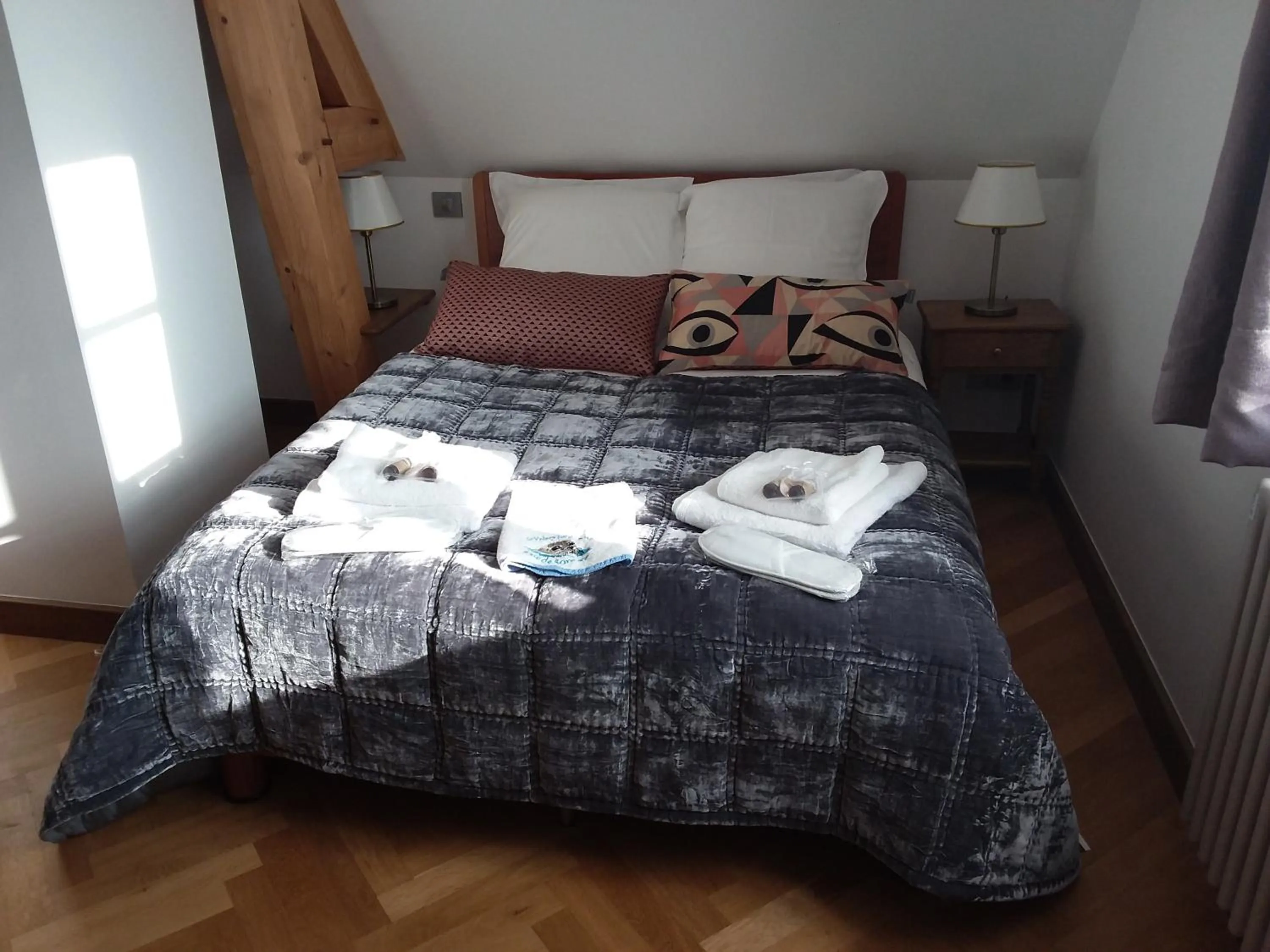 Bed in LA CHARMERAIE