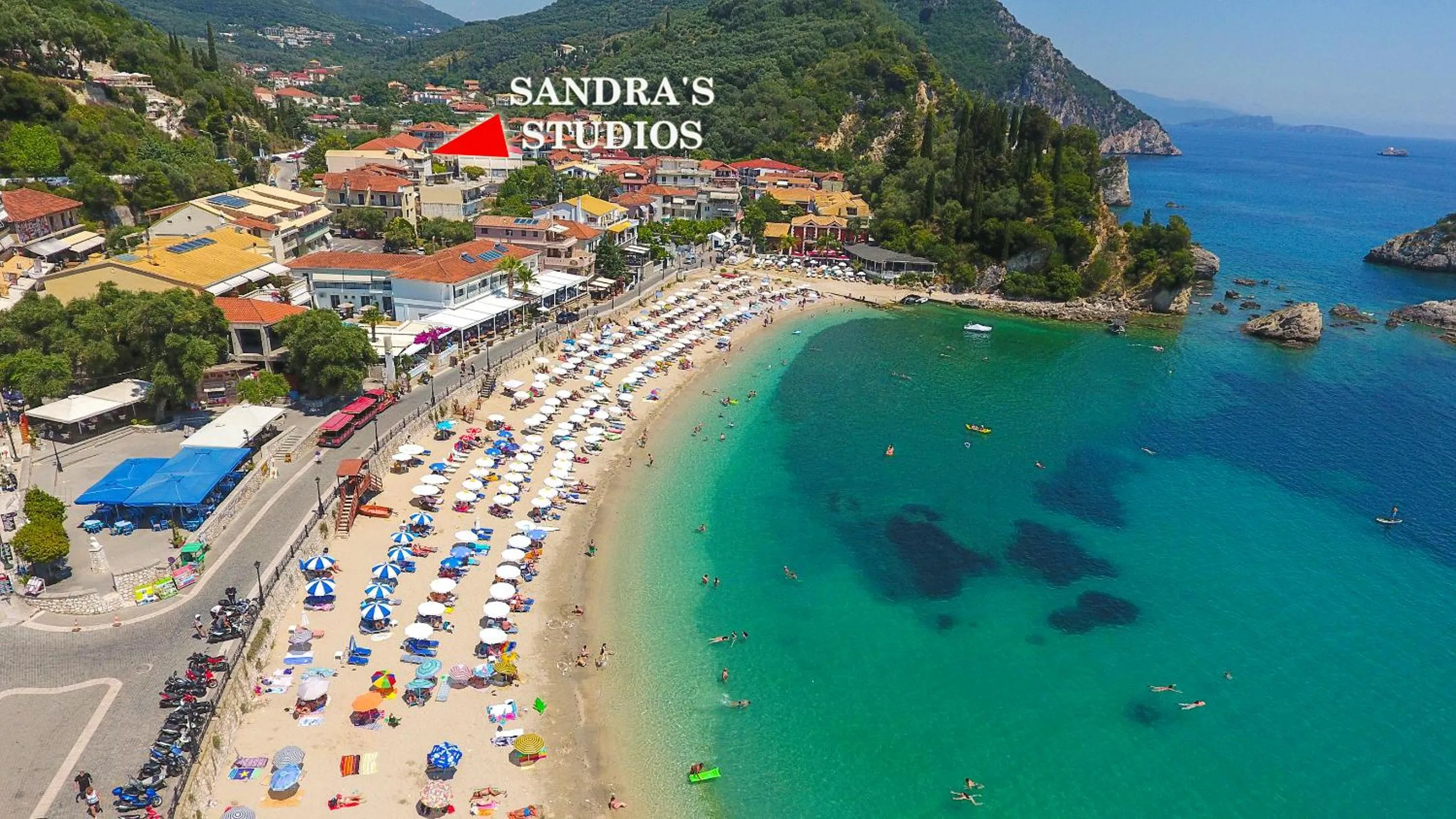 Bird's eye view in Sandra's Studios