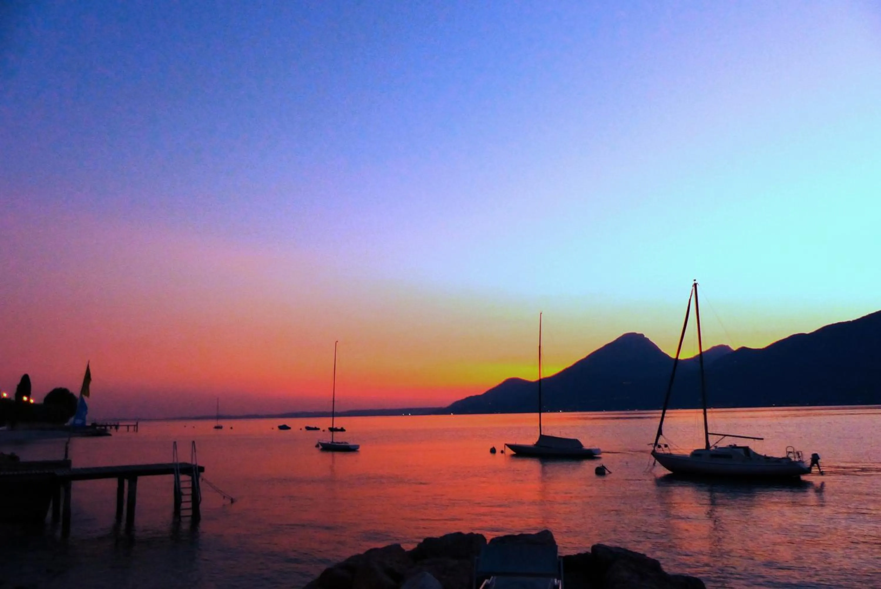 Sunset in Hotel Nike