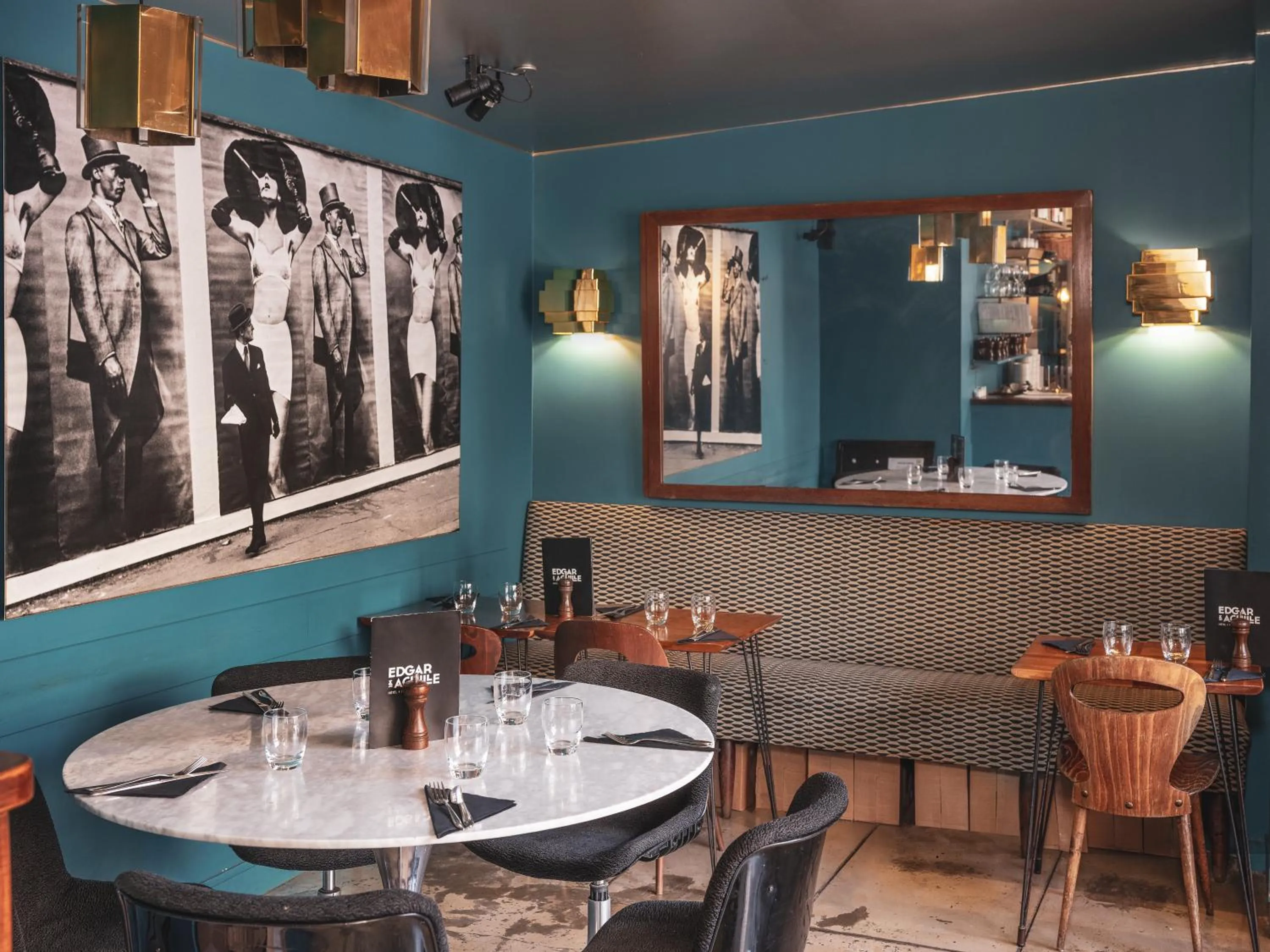 Restaurant/places to eat in Hôtel Edgar & Achille