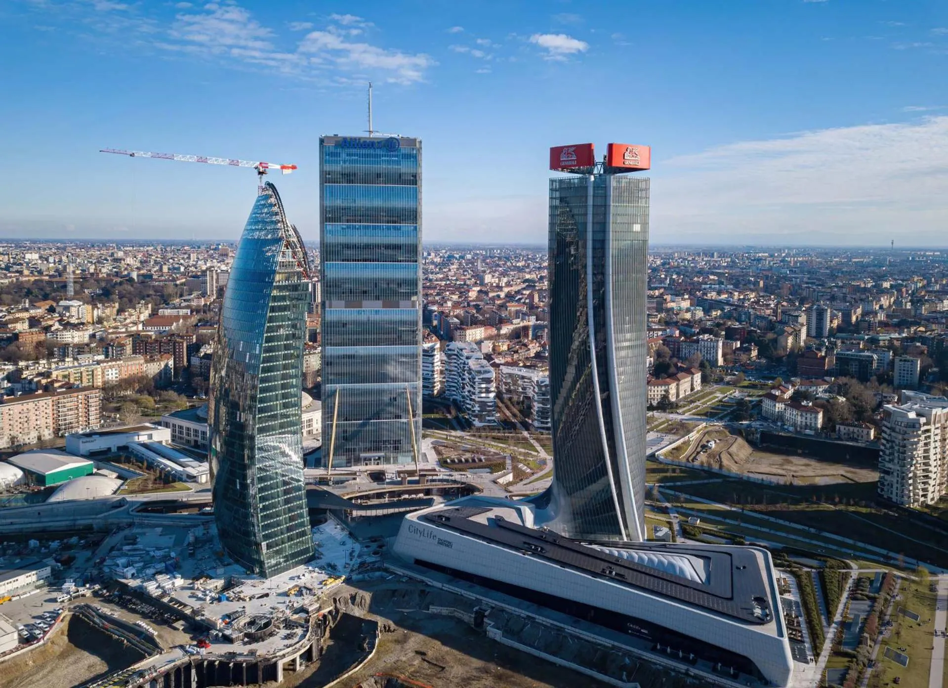 Bird's eye view in PORTA NUOVA SUITES
