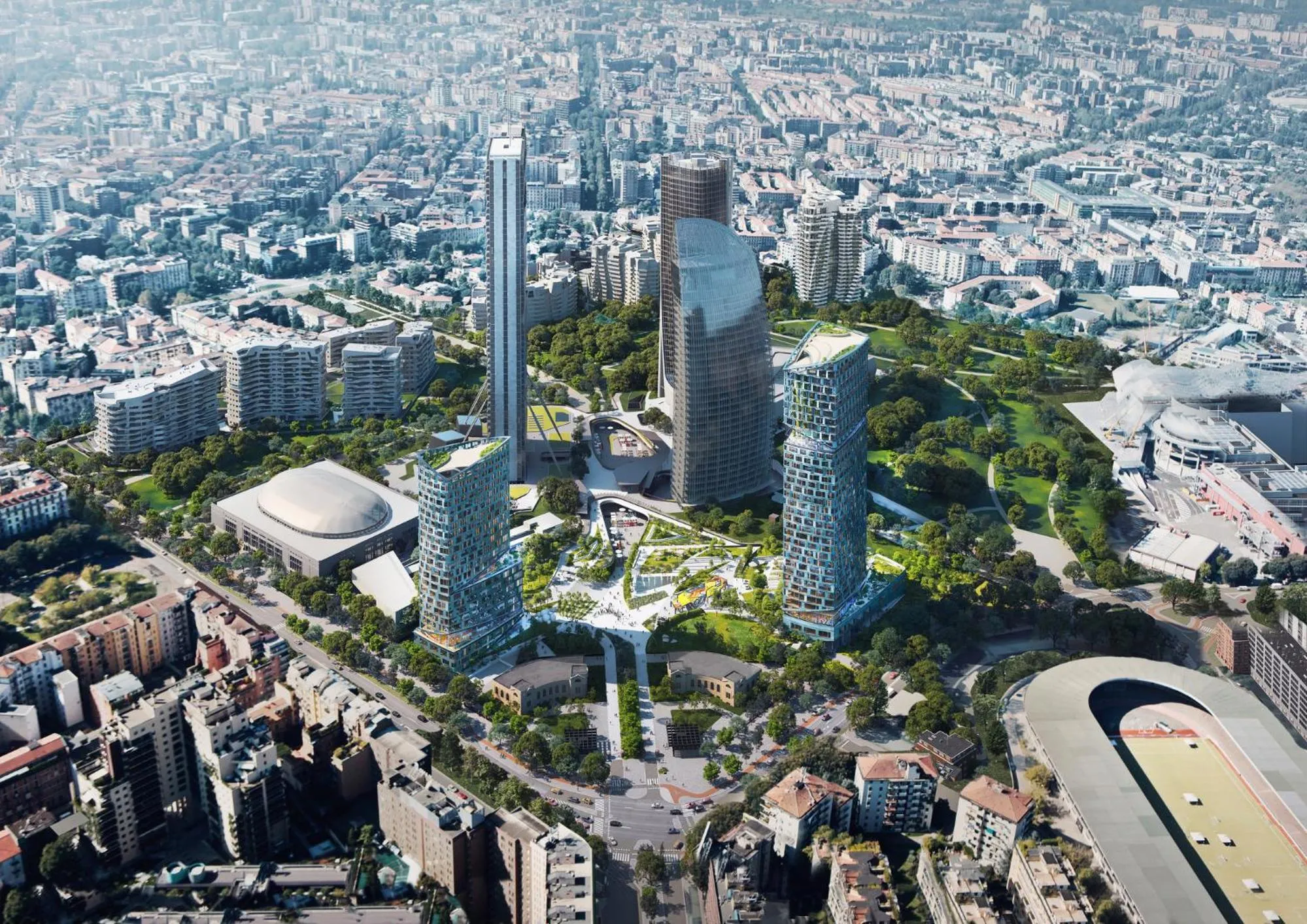 Nearby landmark in PORTA NUOVA SUITES