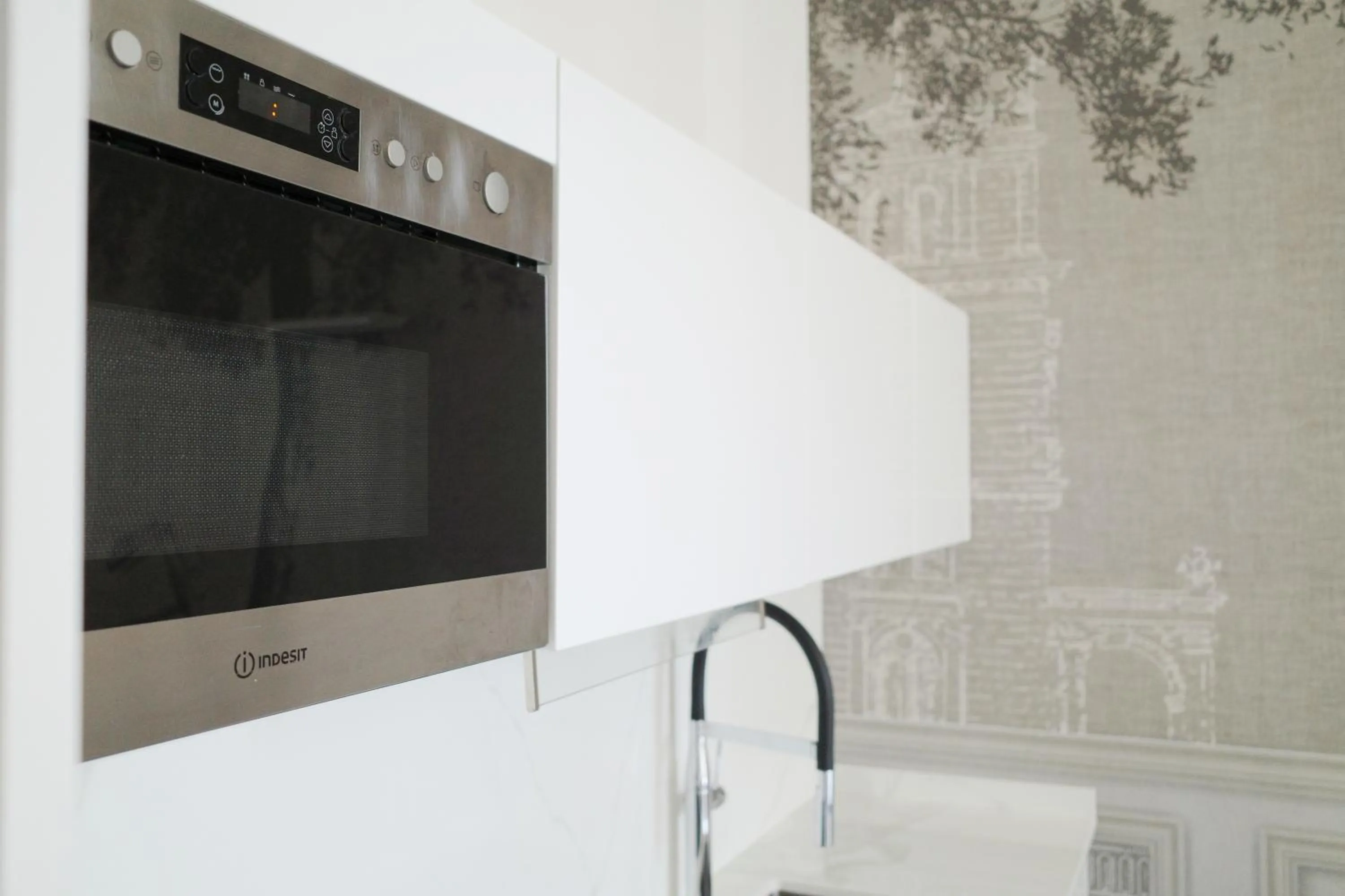 Kitchen or kitchenette in PORTA NUOVA SUITES