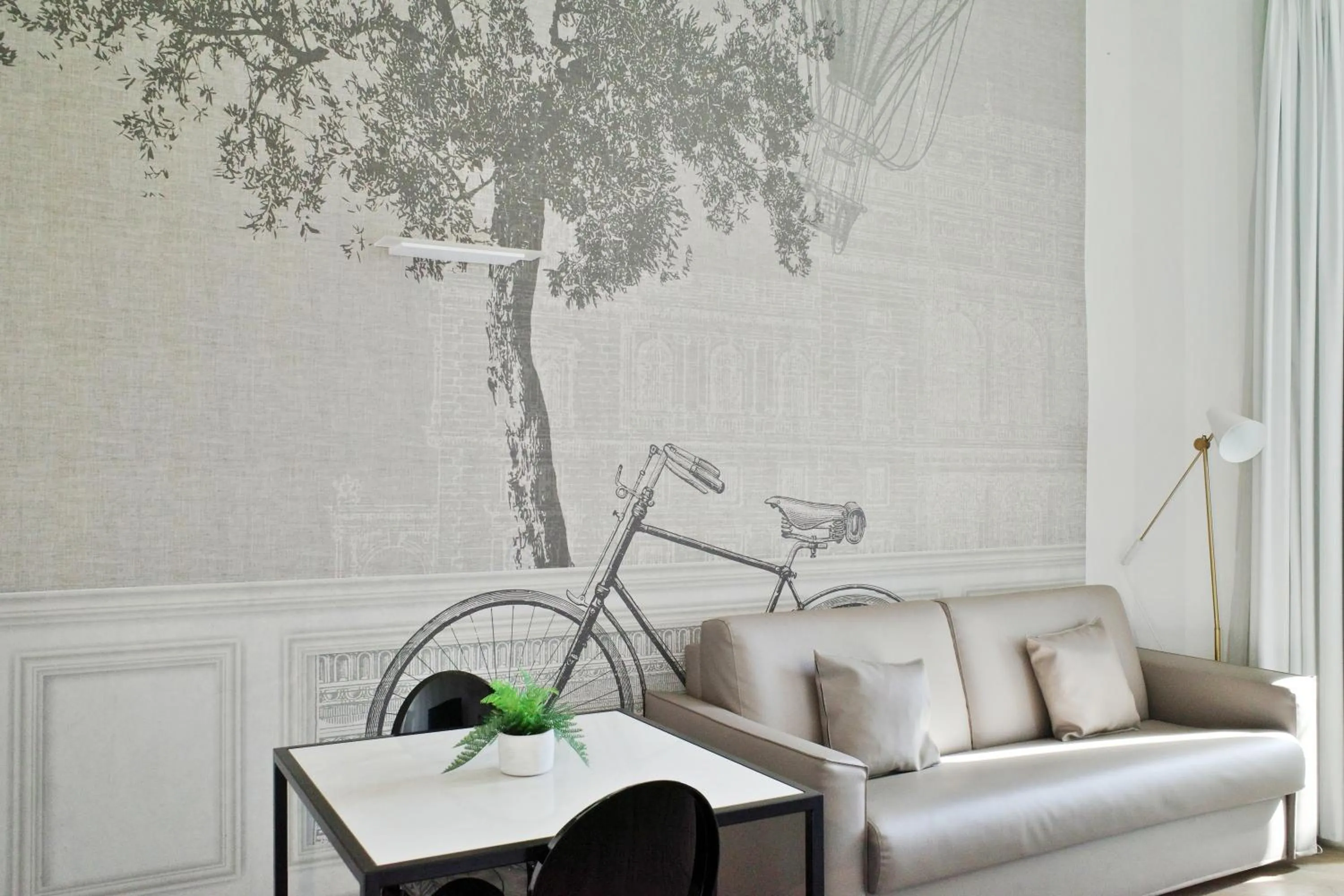 Living room in PORTA NUOVA SUITES