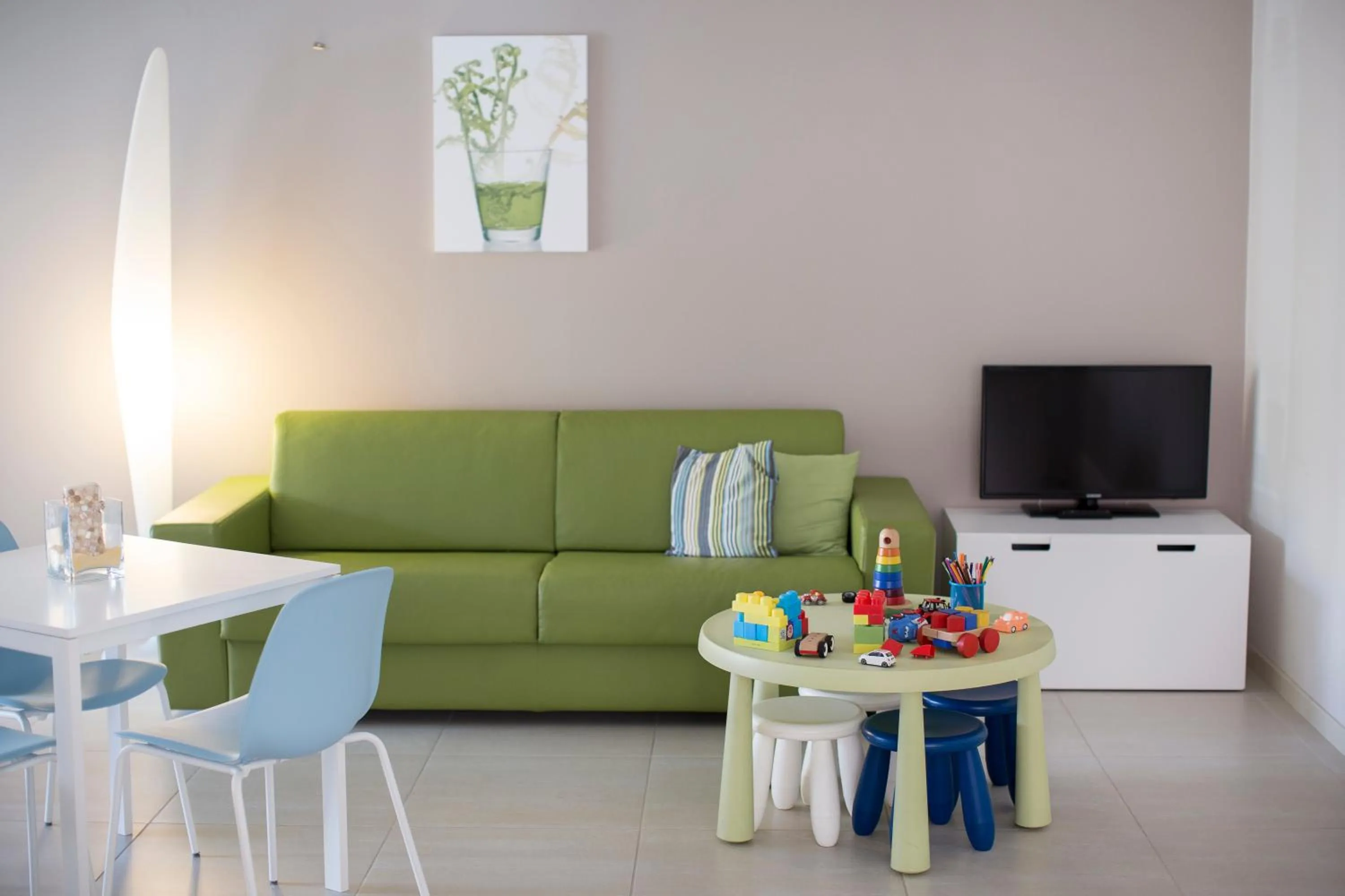 Living room in Residence Millecento - Aperto tutto l'anno