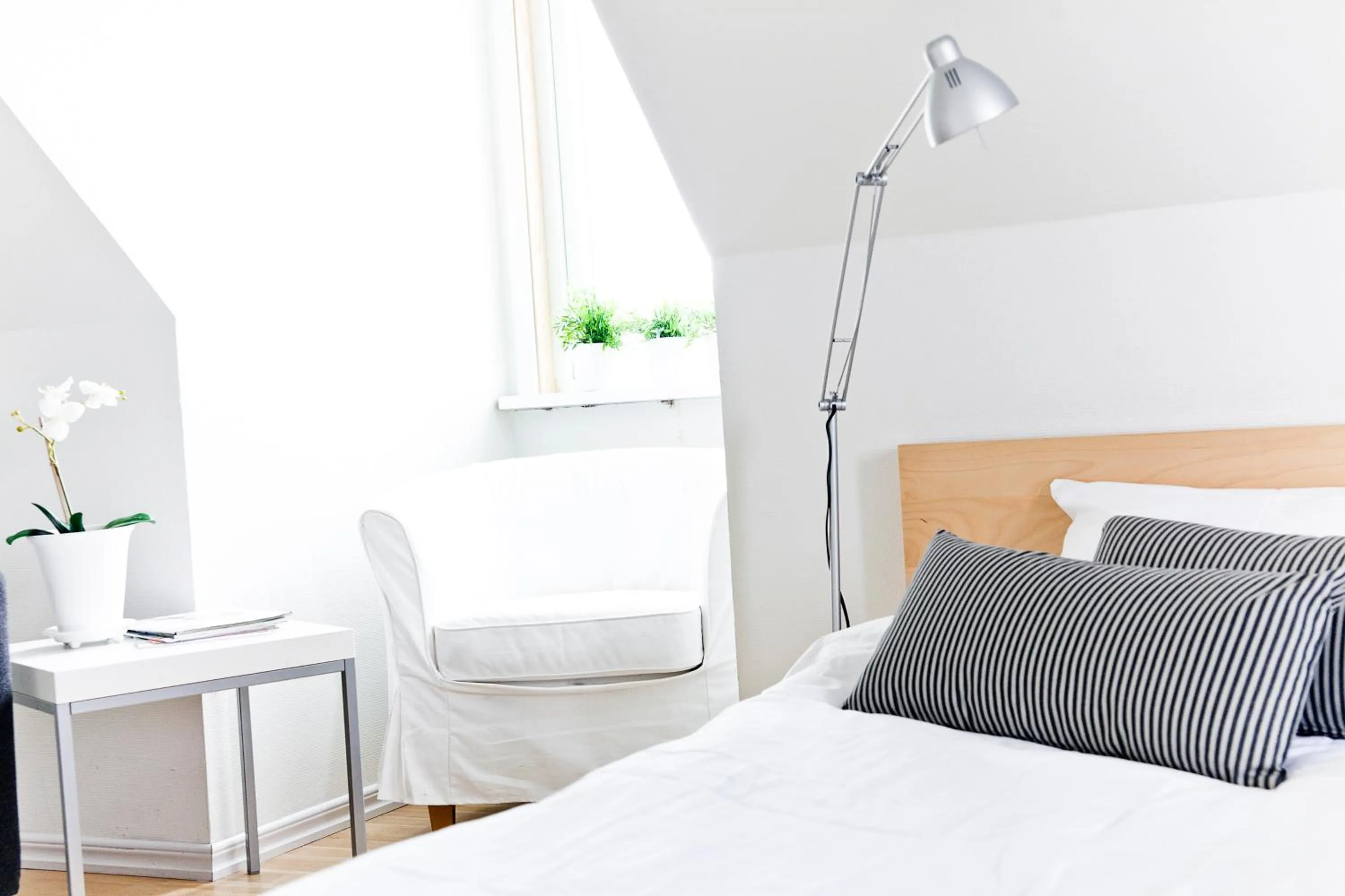 Bedroom, Bed in Abbekås Golfrestaurang & Hotell