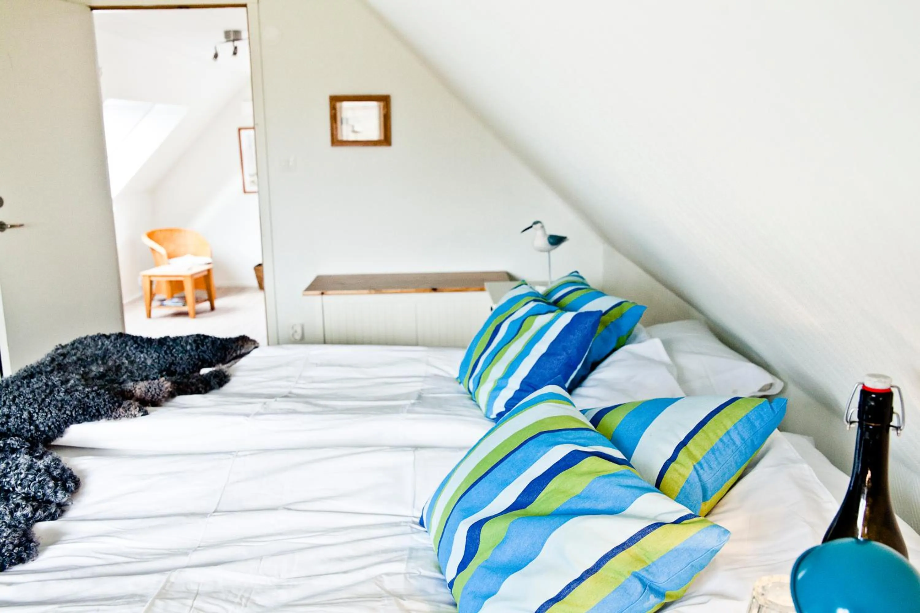 Photo of the whole room, Bed in Abbekås Golfrestaurang & Hotell