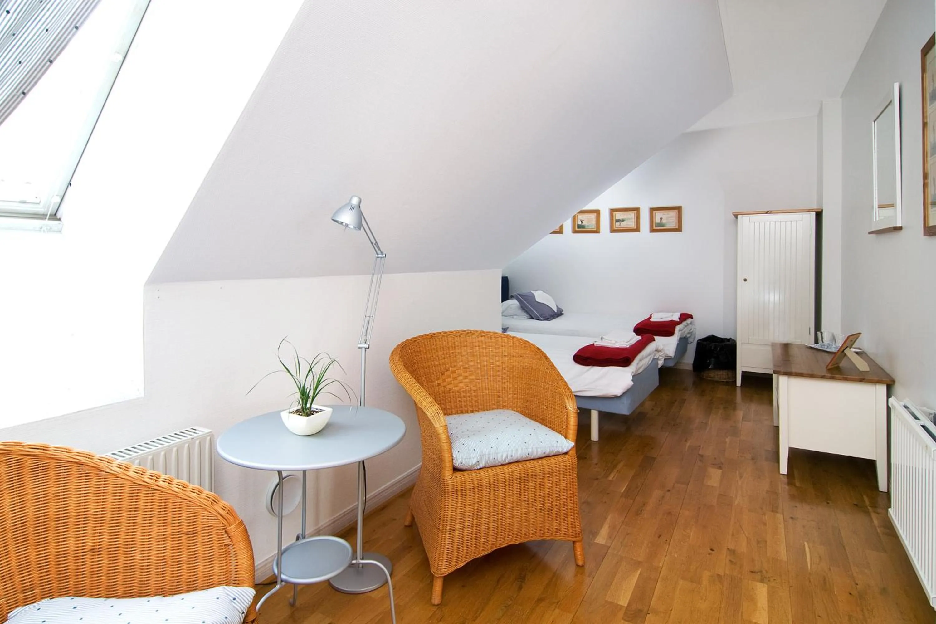 Photo of the whole room, Bed in Abbekås Golfrestaurang & Hotell