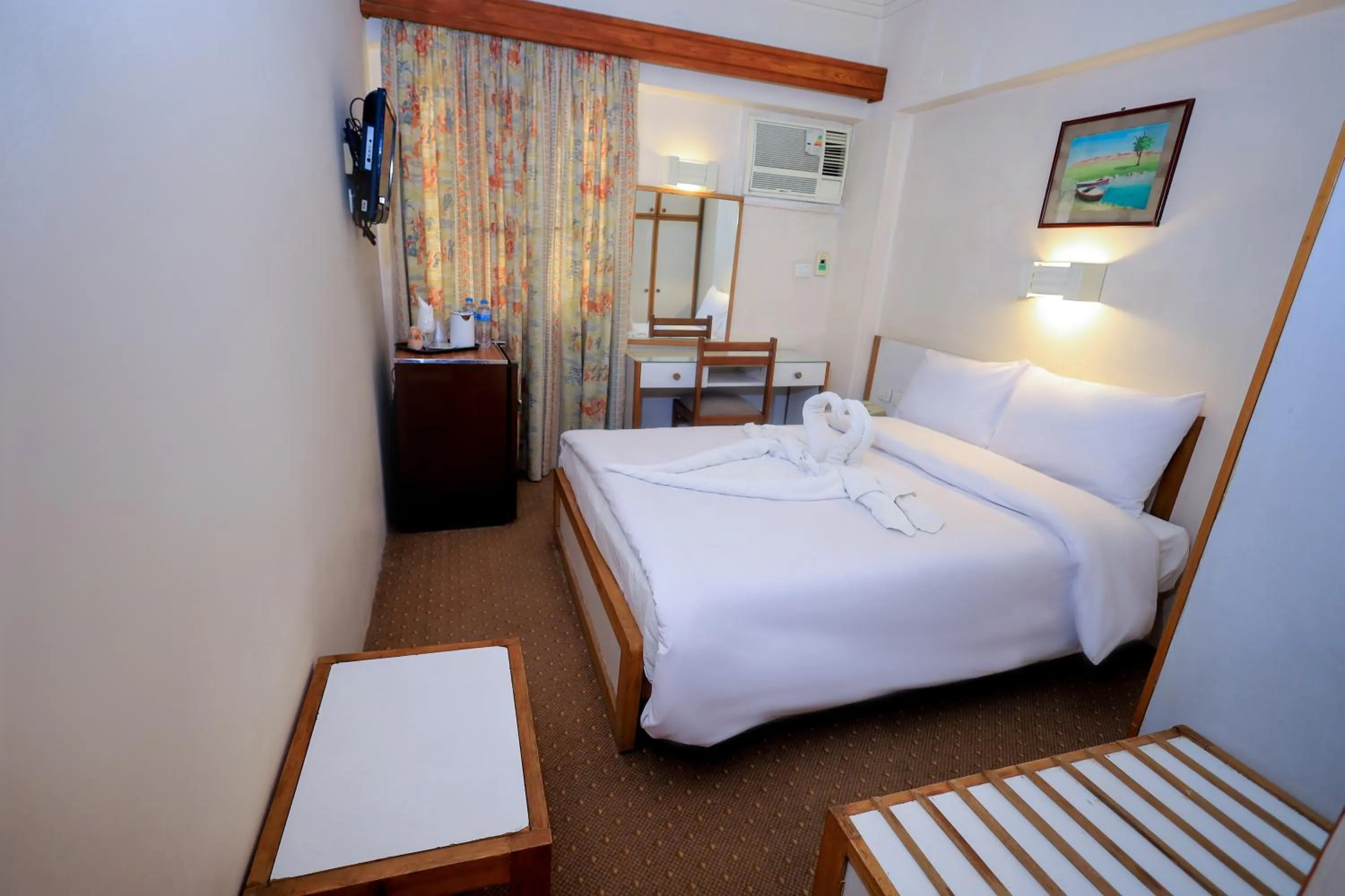 Bed in Cleopatra Hotel