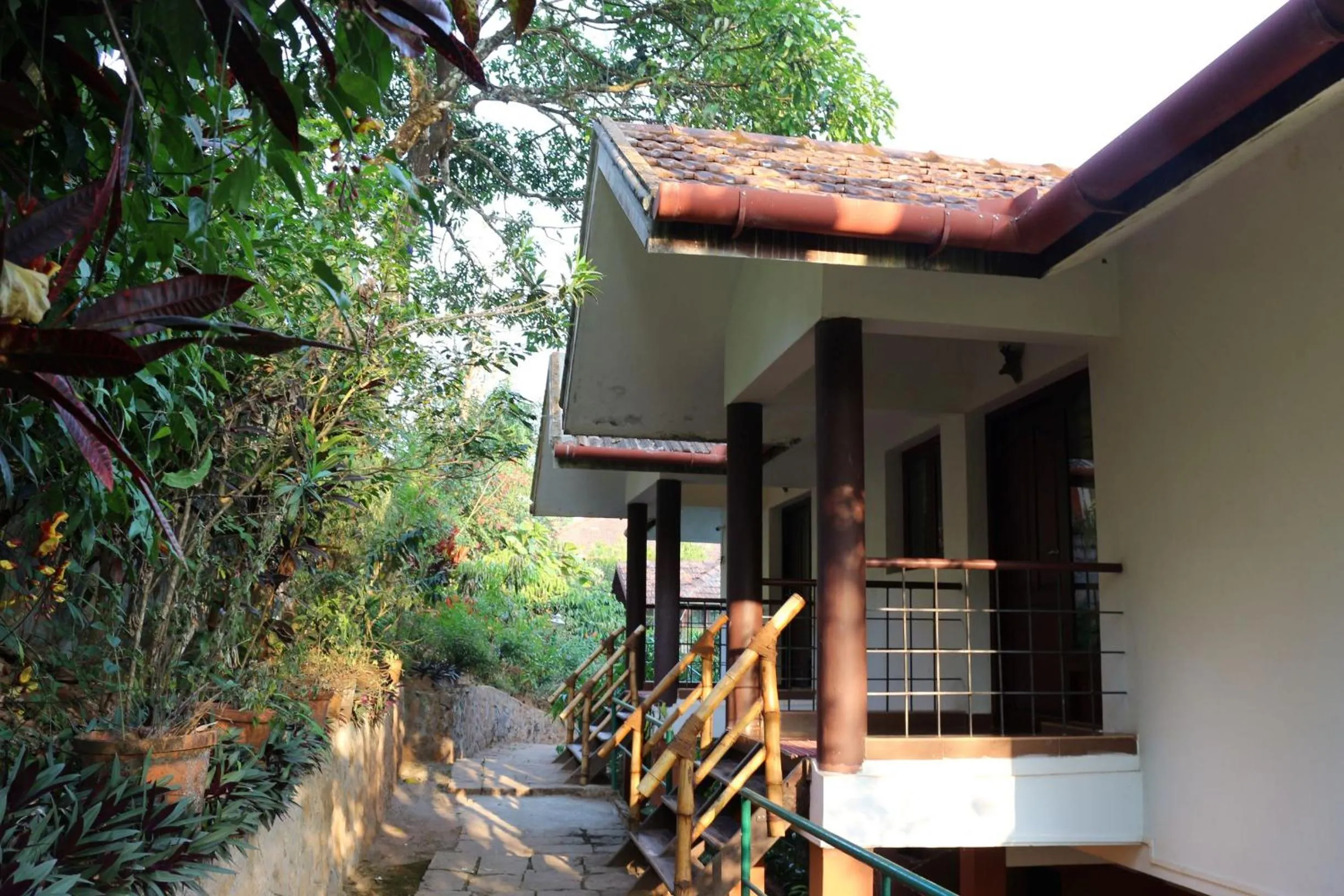 Facade/entrance in Planet Green Plantation Resorts, Wayanad, Kerala