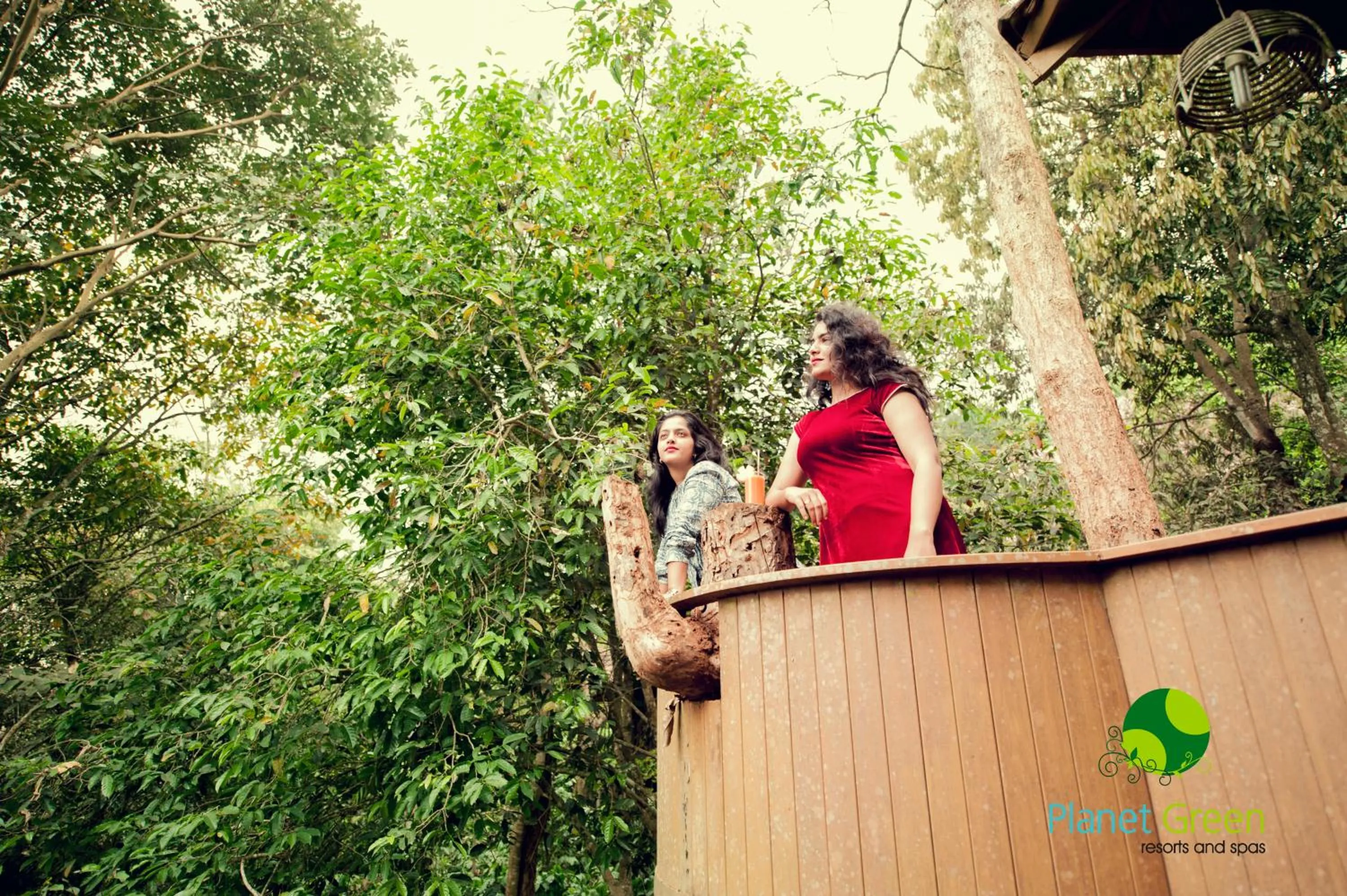 Property building in Planet Green Plantation Resorts, Wayanad, Kerala