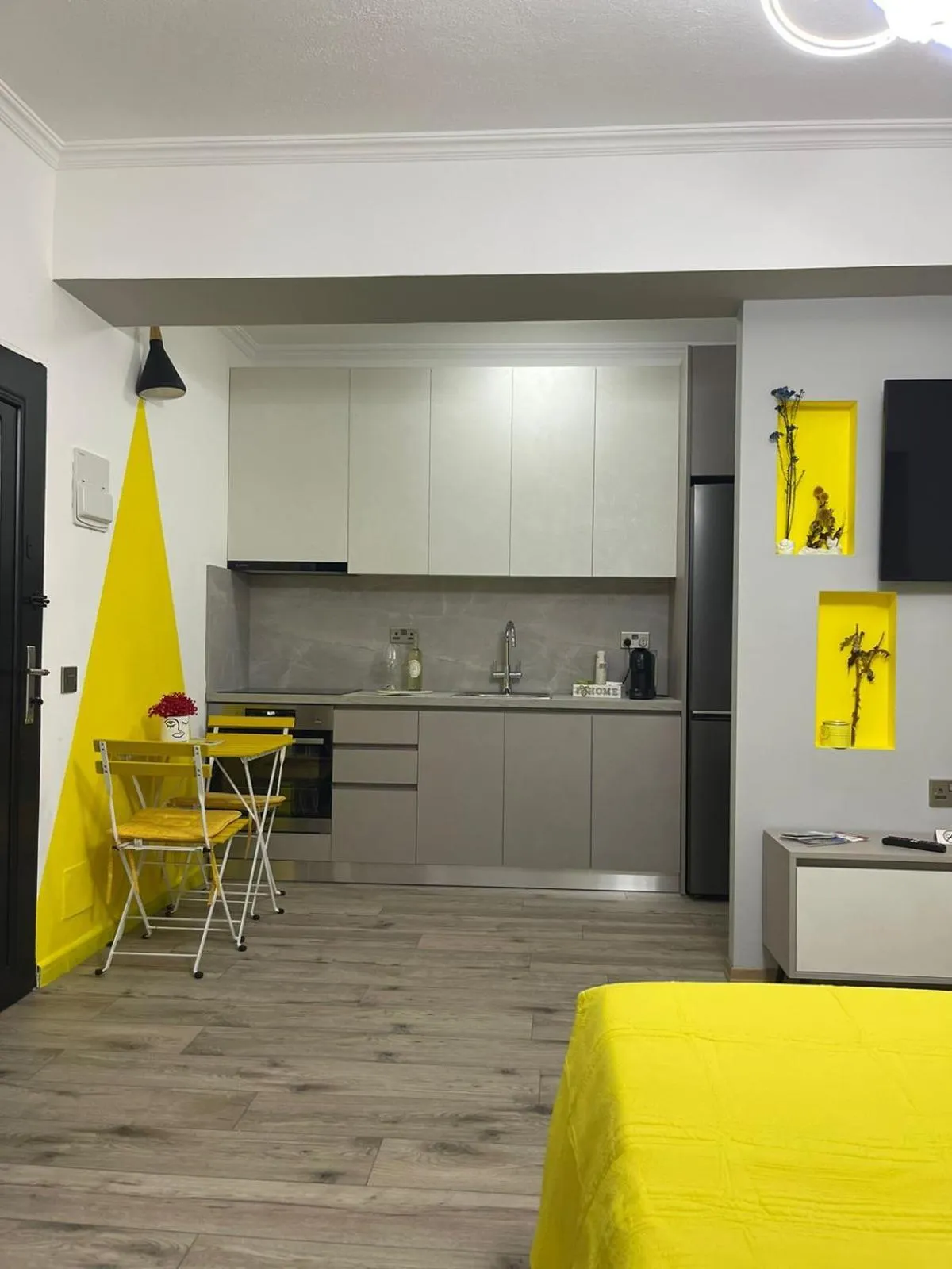 Kitchen or kitchenette in Boutique Hotel Whisky