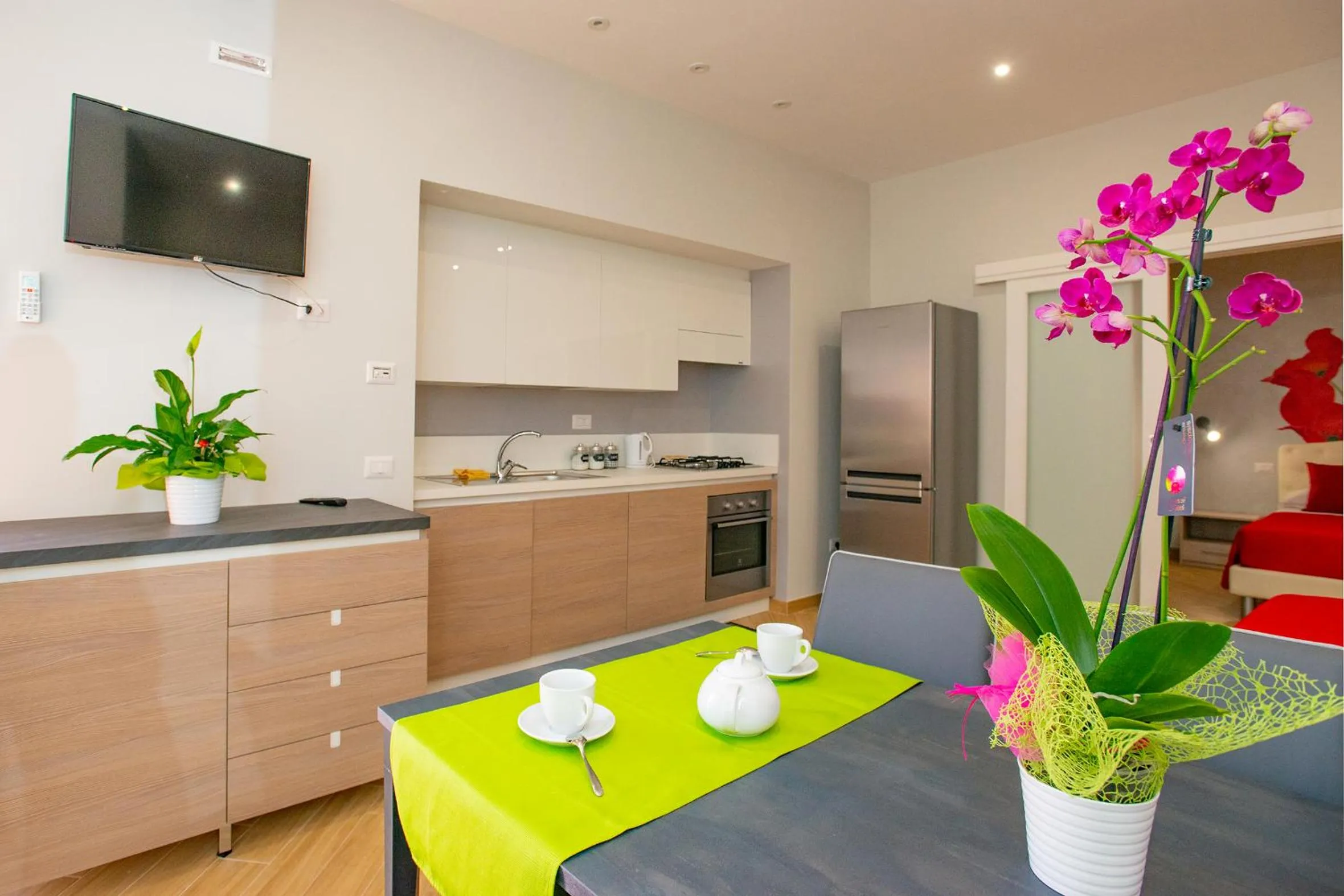 Kitchen or kitchenette in b&b Rita, nel cuore del Salento