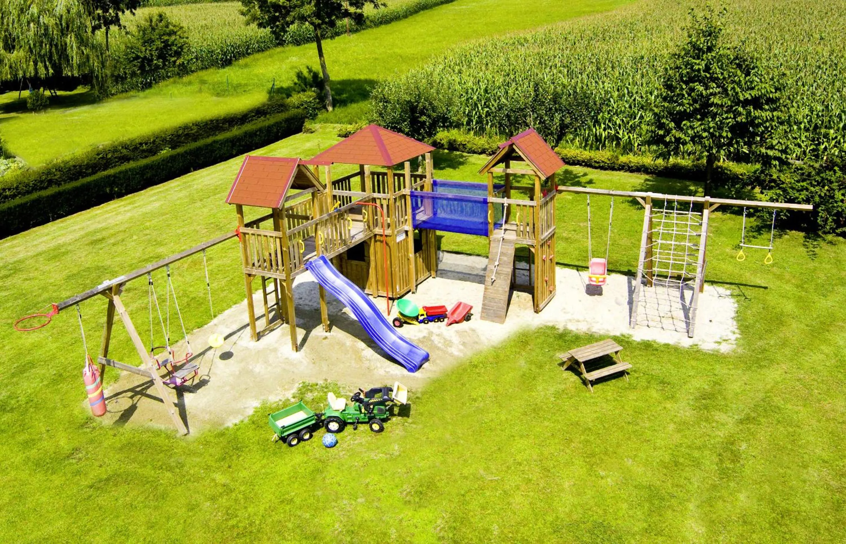 Children play ground in Hotel Garni Thermenglück