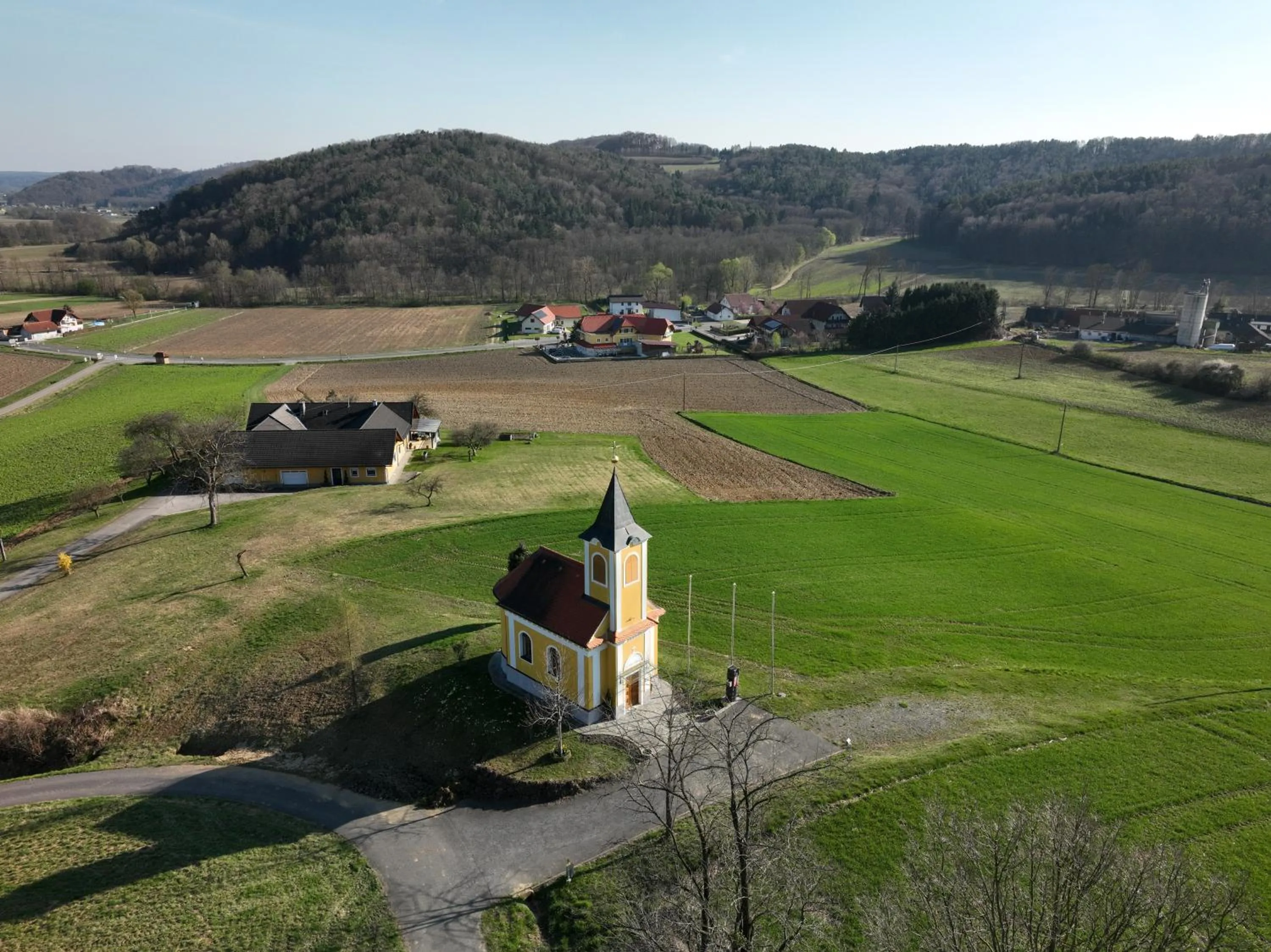 Bird's eye view in Hotel Garni Thermenglück
