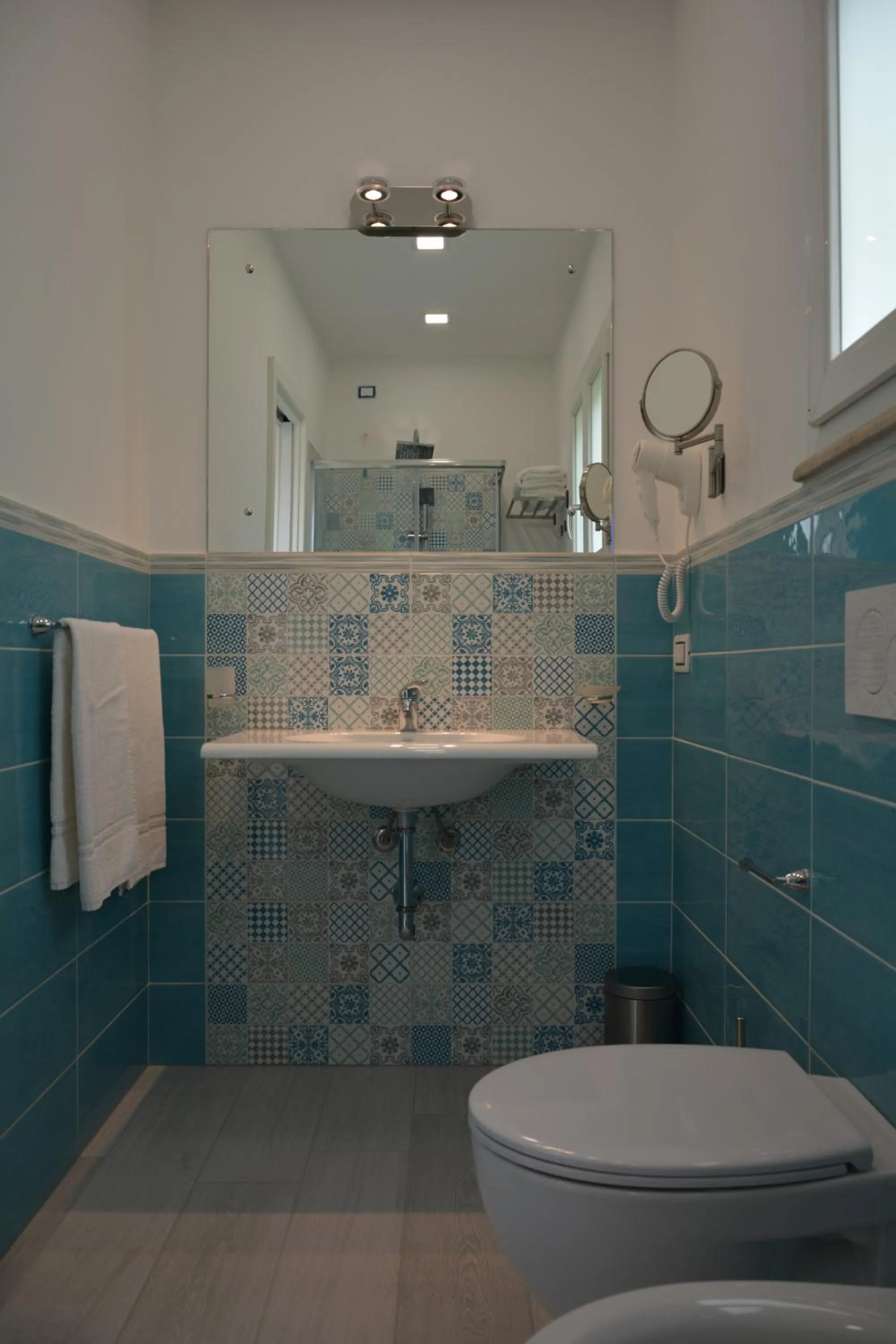 Bathroom in Dreams Tropea Mare "Parking Private"