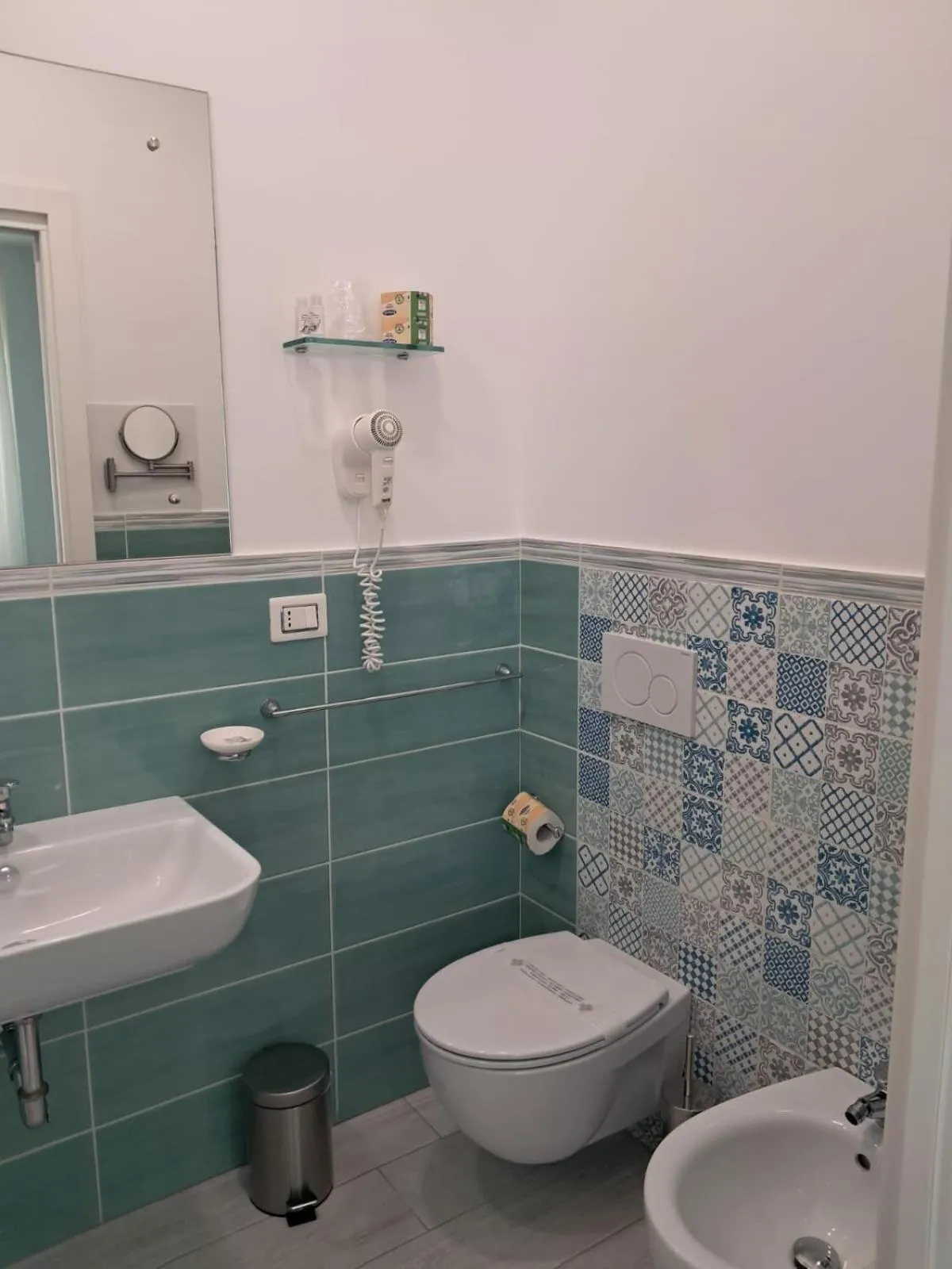 Bathroom in Dreams Tropea Mare "Parking Private"