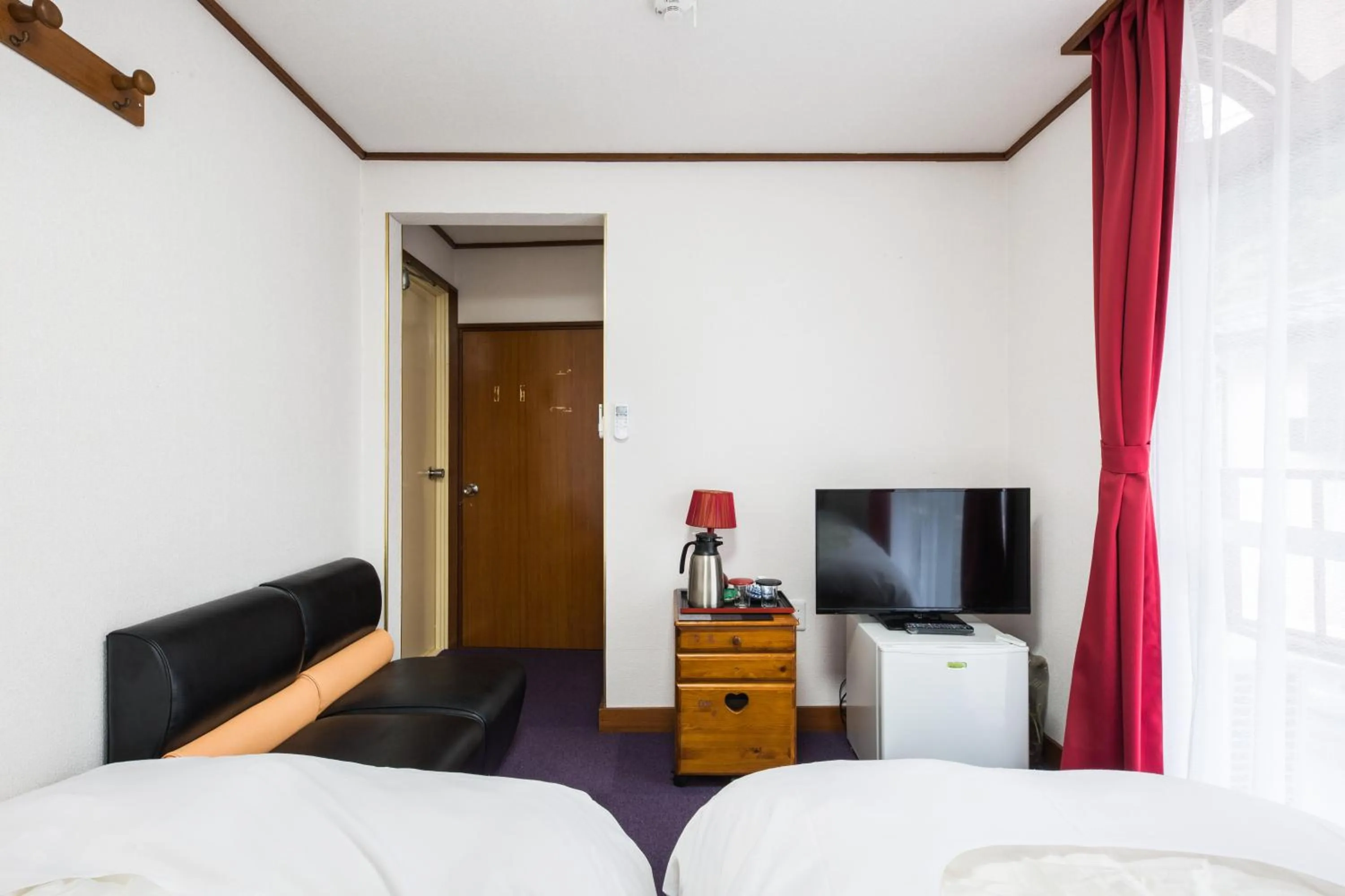 Bed in Kinugawa Pension Bamboo