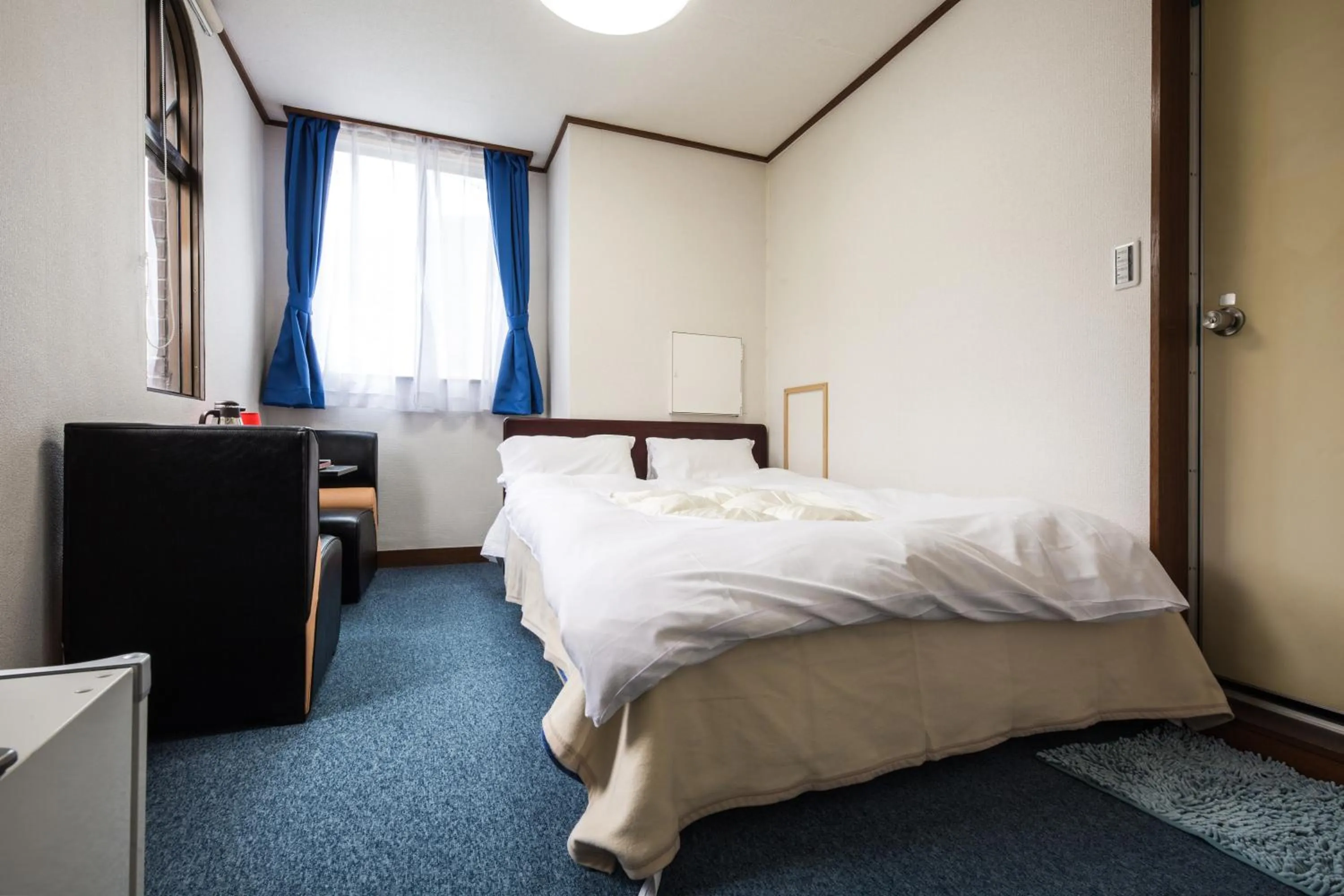 Bed in Kinugawa Pension Bamboo