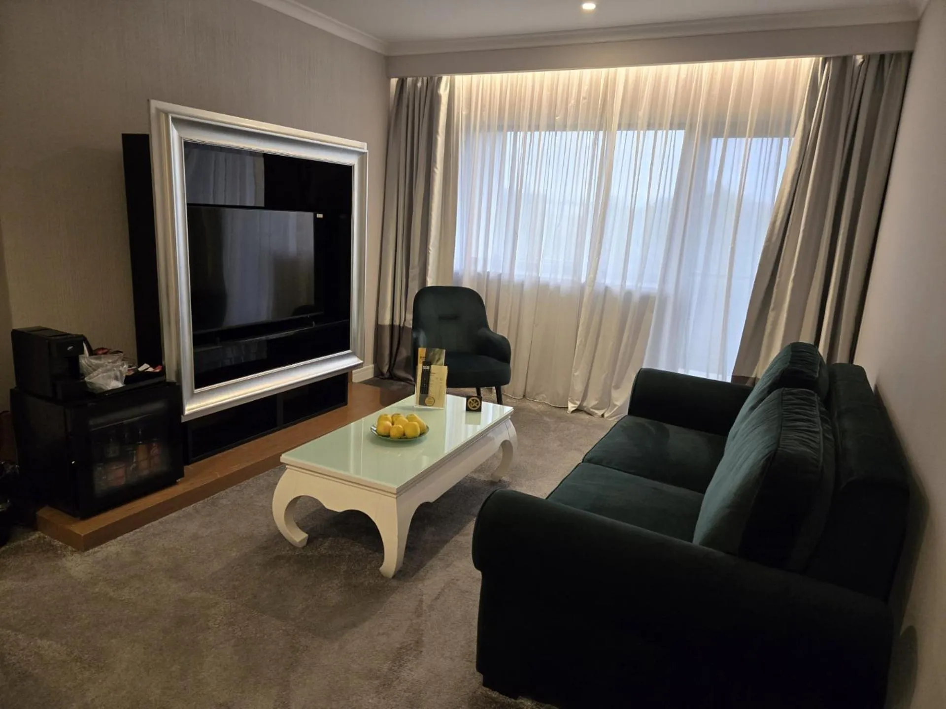 Living room in Hotel Dumbrava