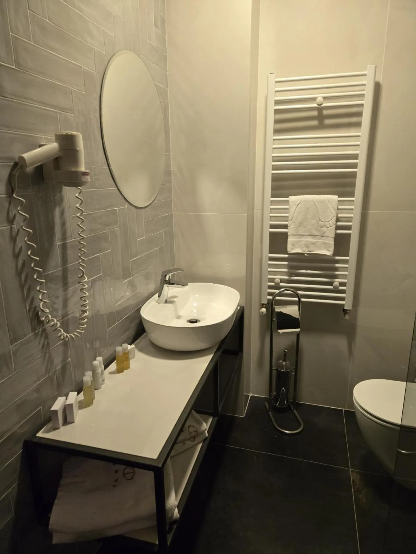 Bathroom in Hotel Dumbrava