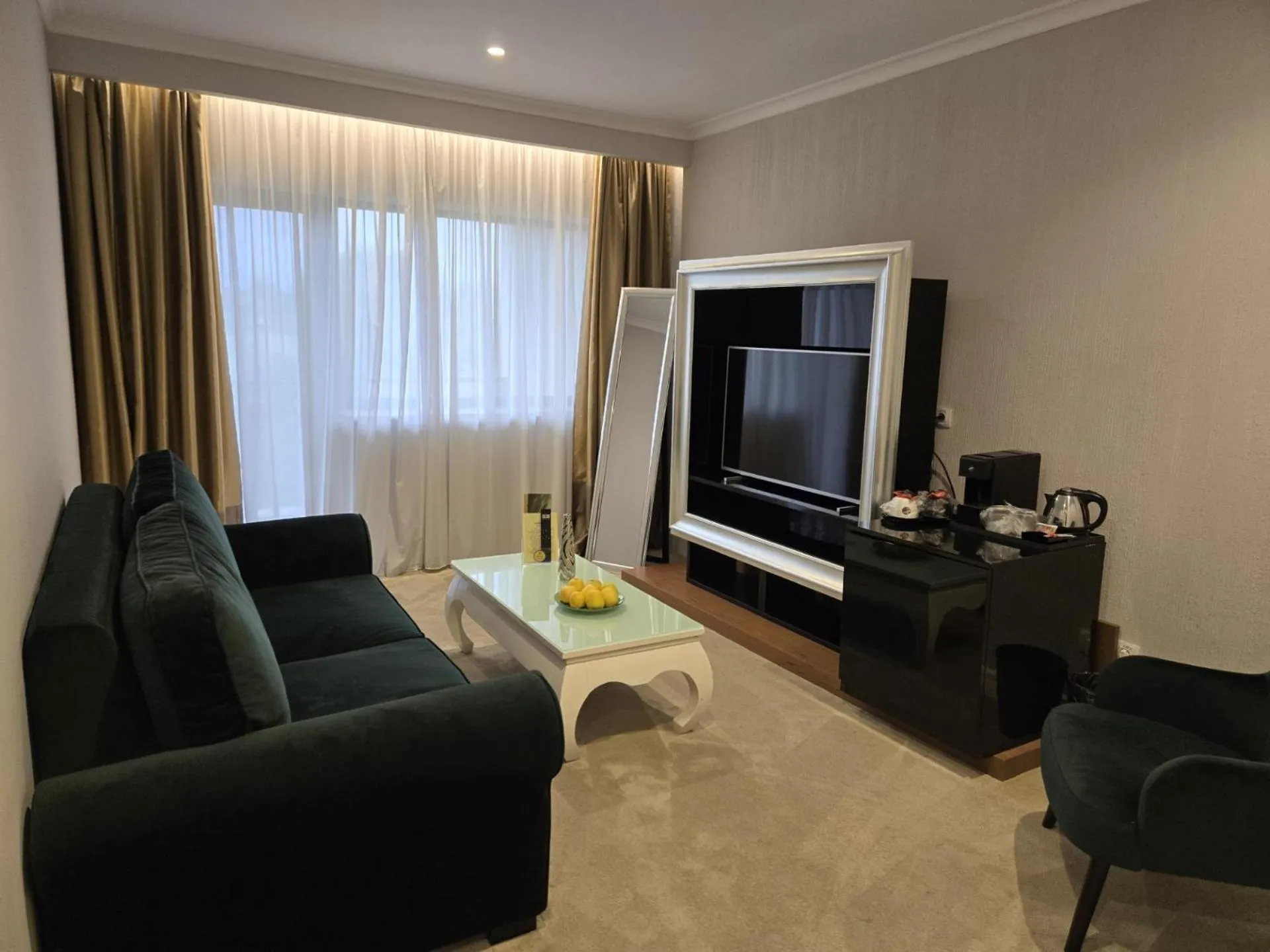 Living room in Hotel Dumbrava