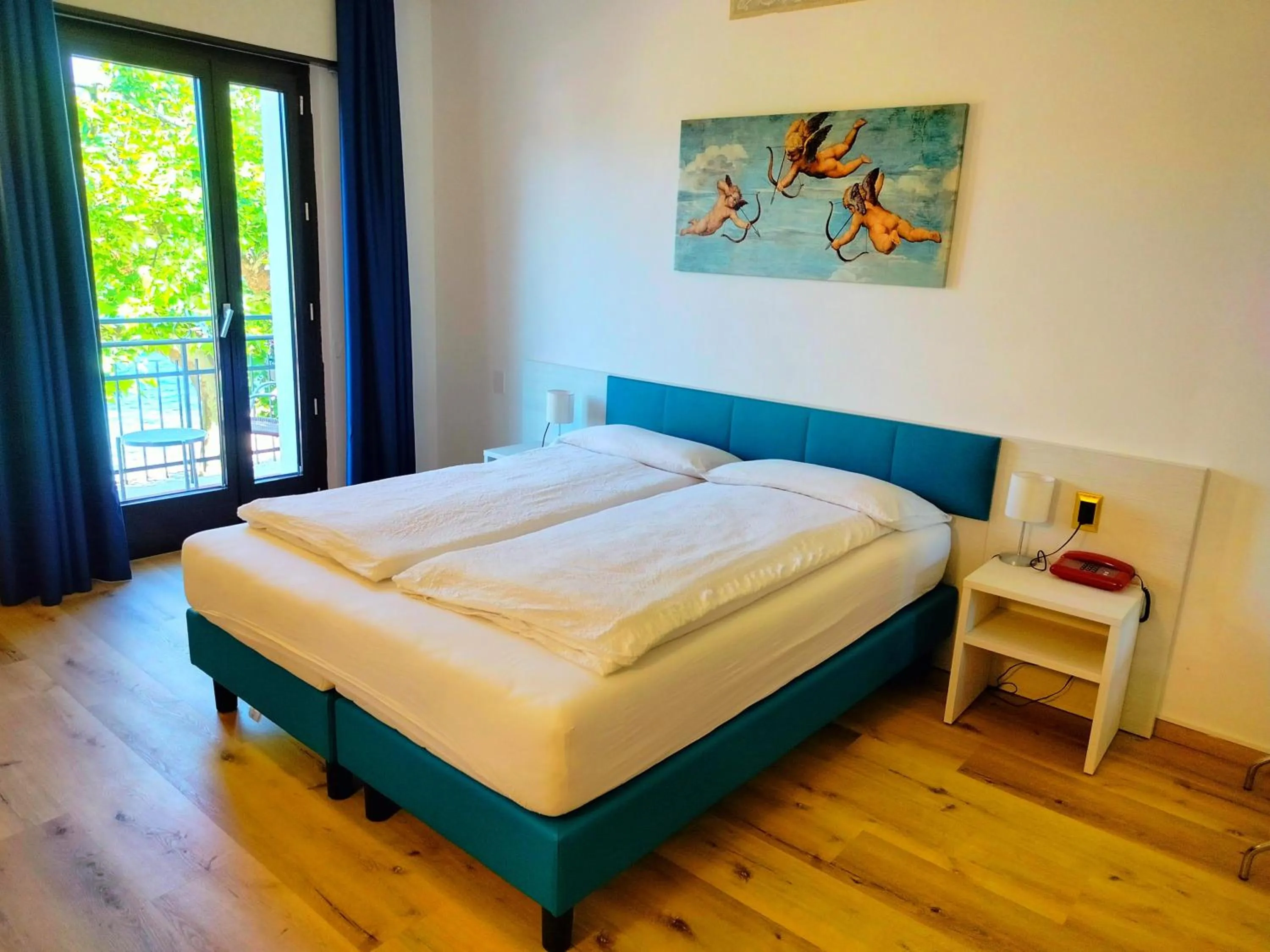 Bed in Hotel S.Maria