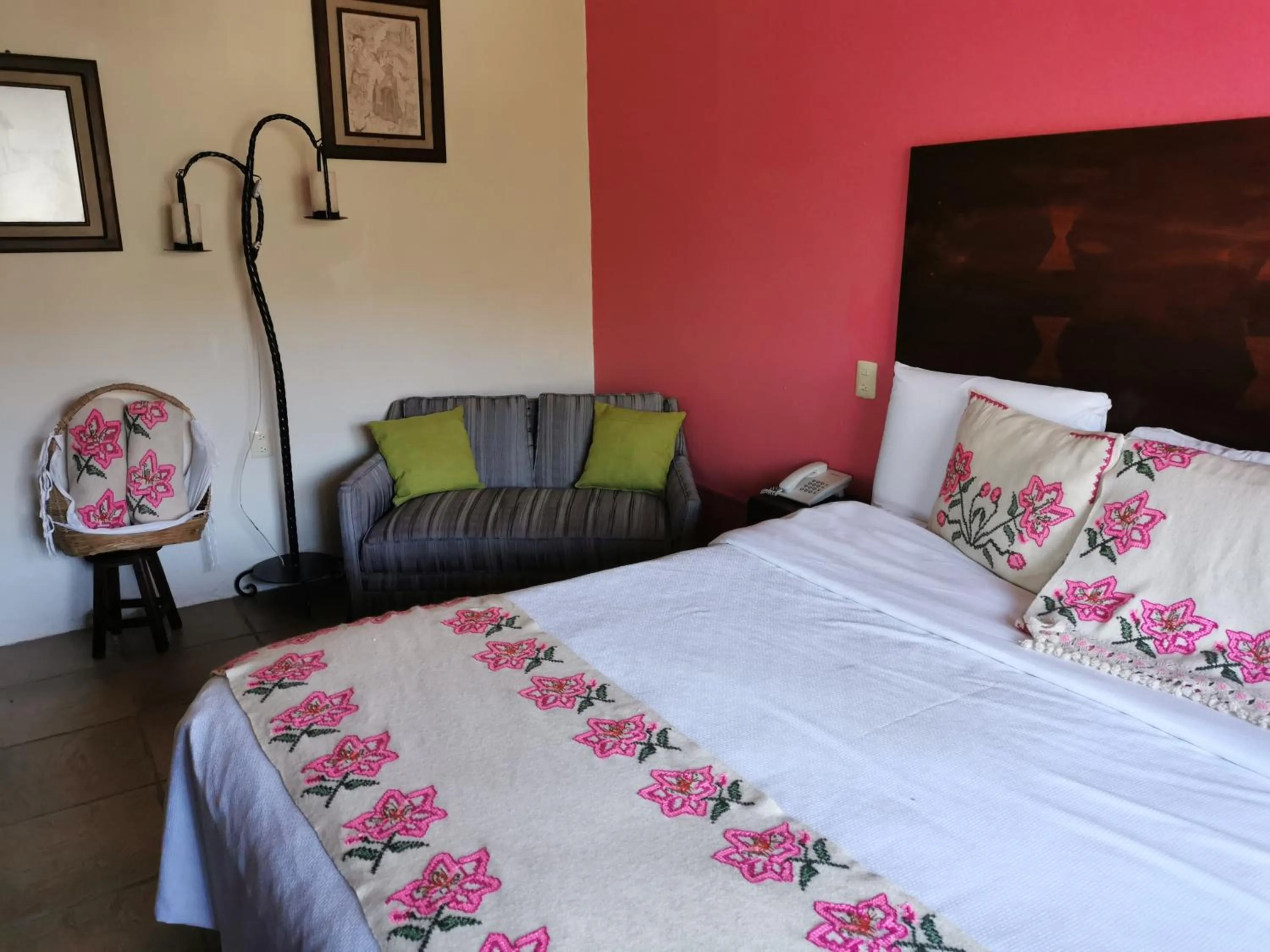 Bed in Hotel San Jorge