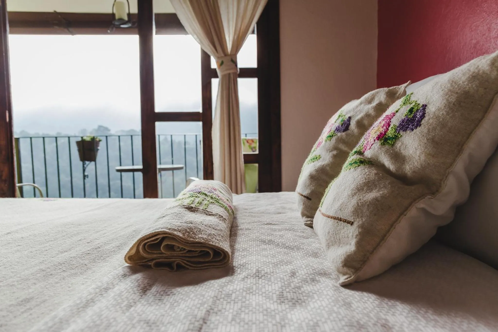 Bed in Hotel San Jorge