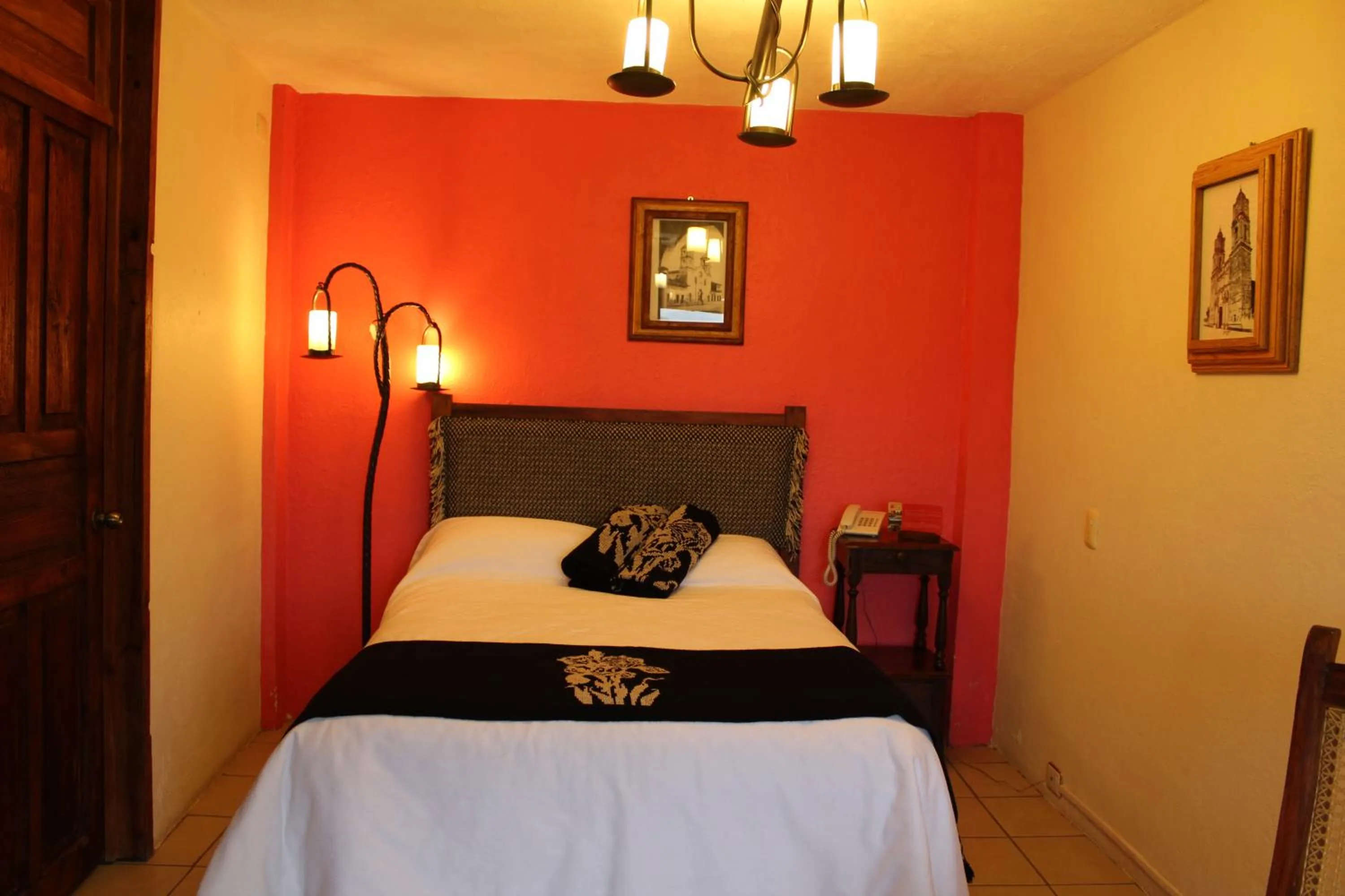 Bed in Hotel San Jorge