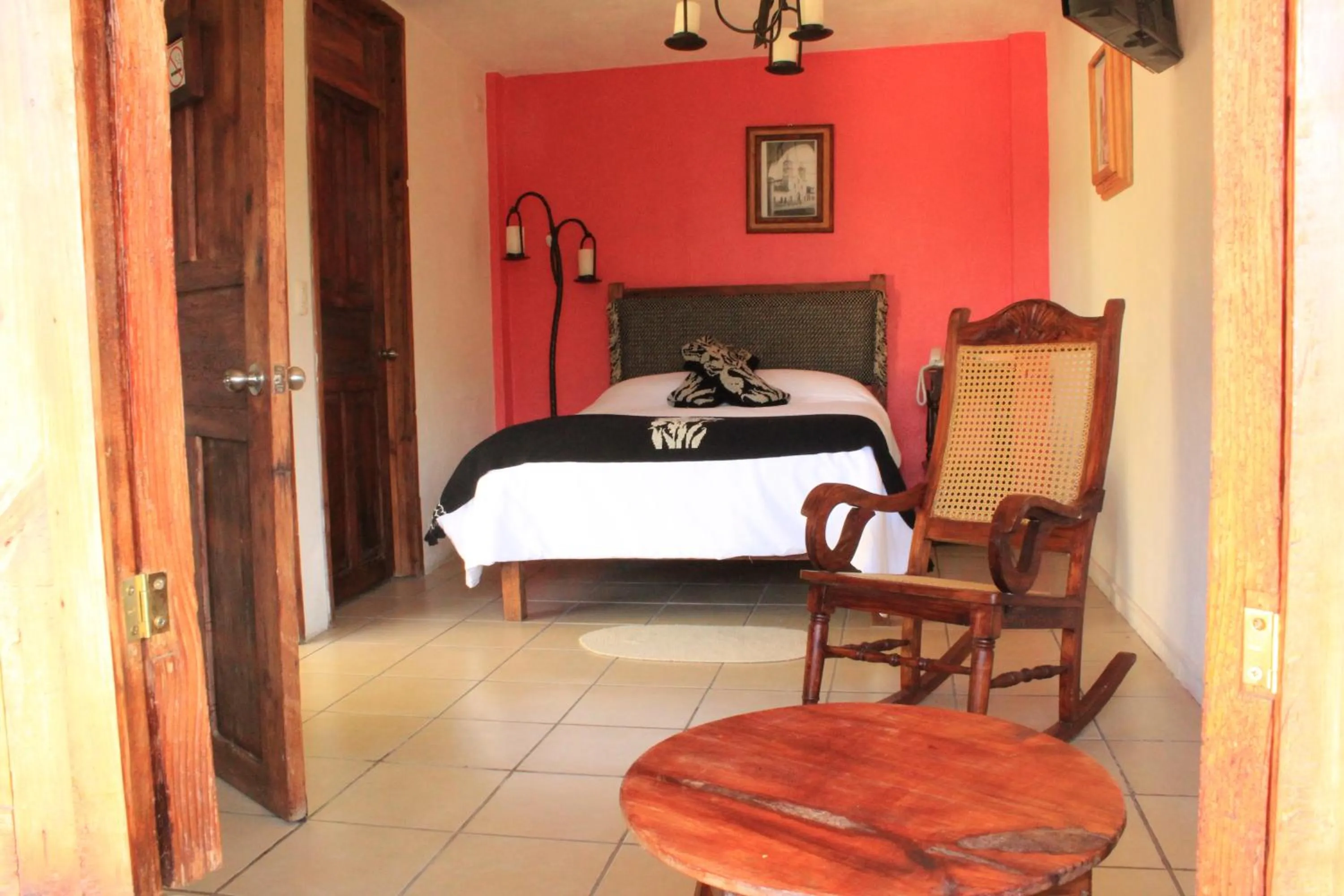 Bed in Hotel San Jorge