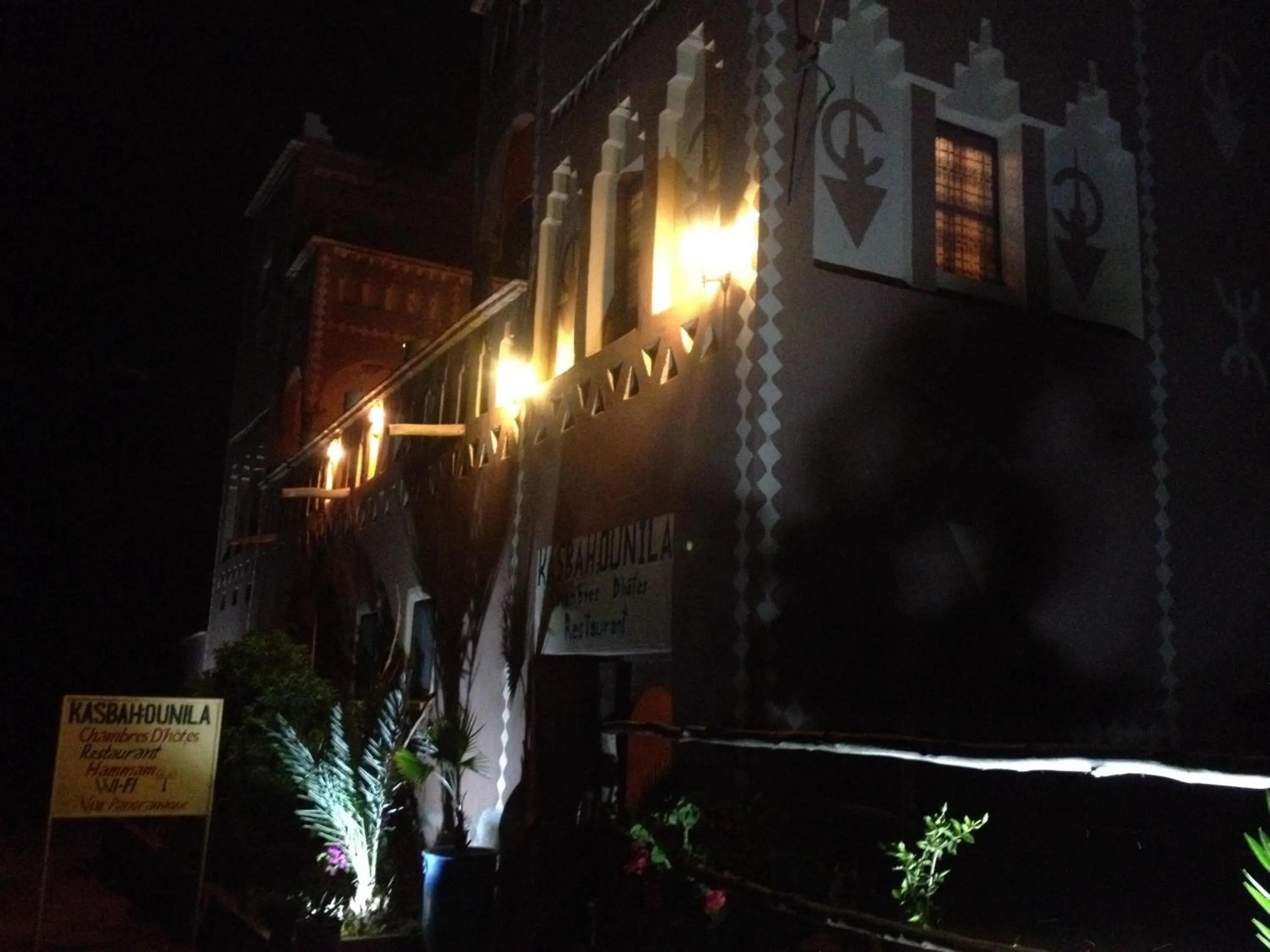 Facade/entrance in Kasbah Ounila