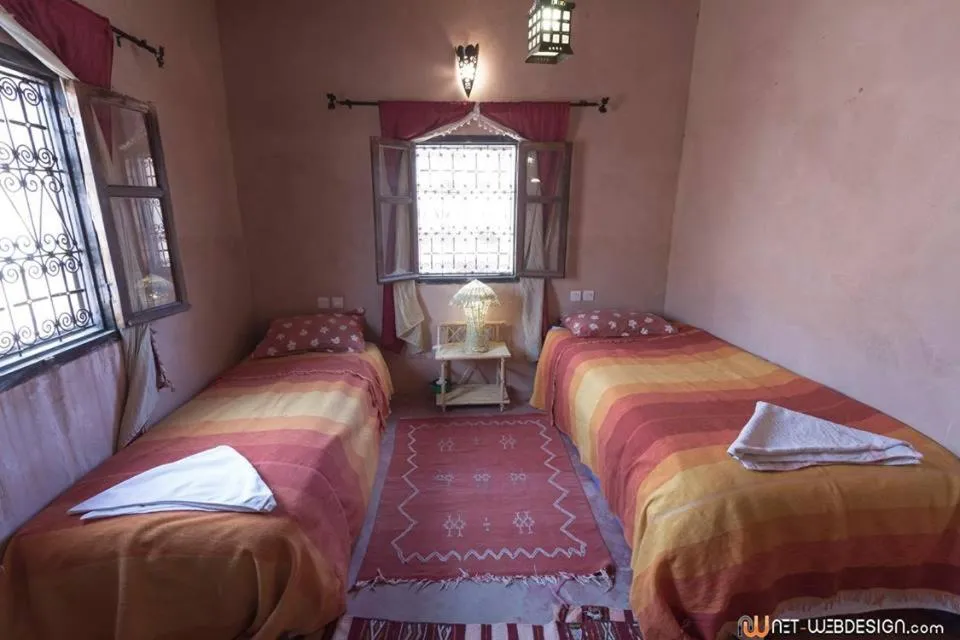 Bed in Kasbah Ounila