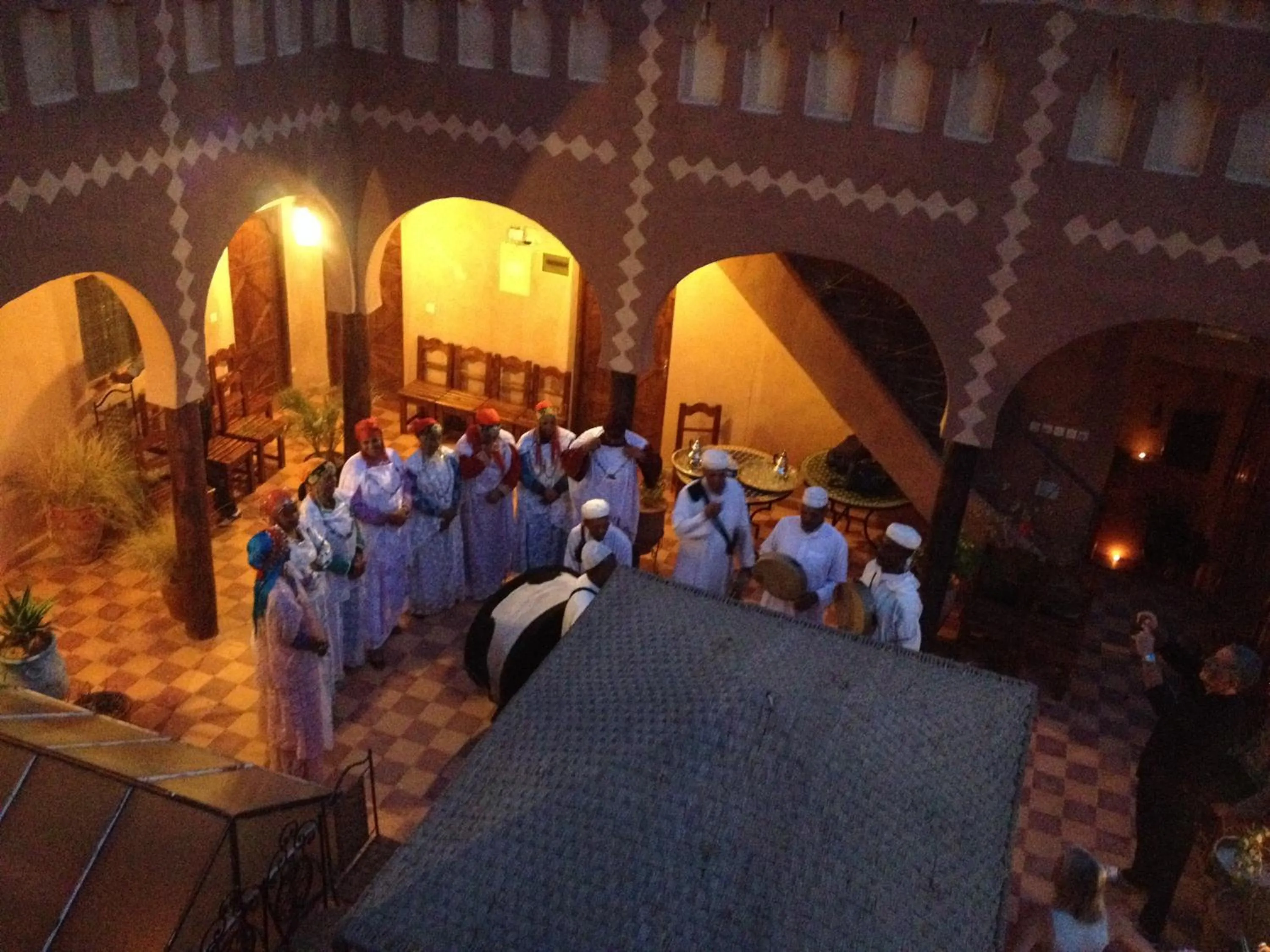 Balcony/Terrace in Kasbah Ounila