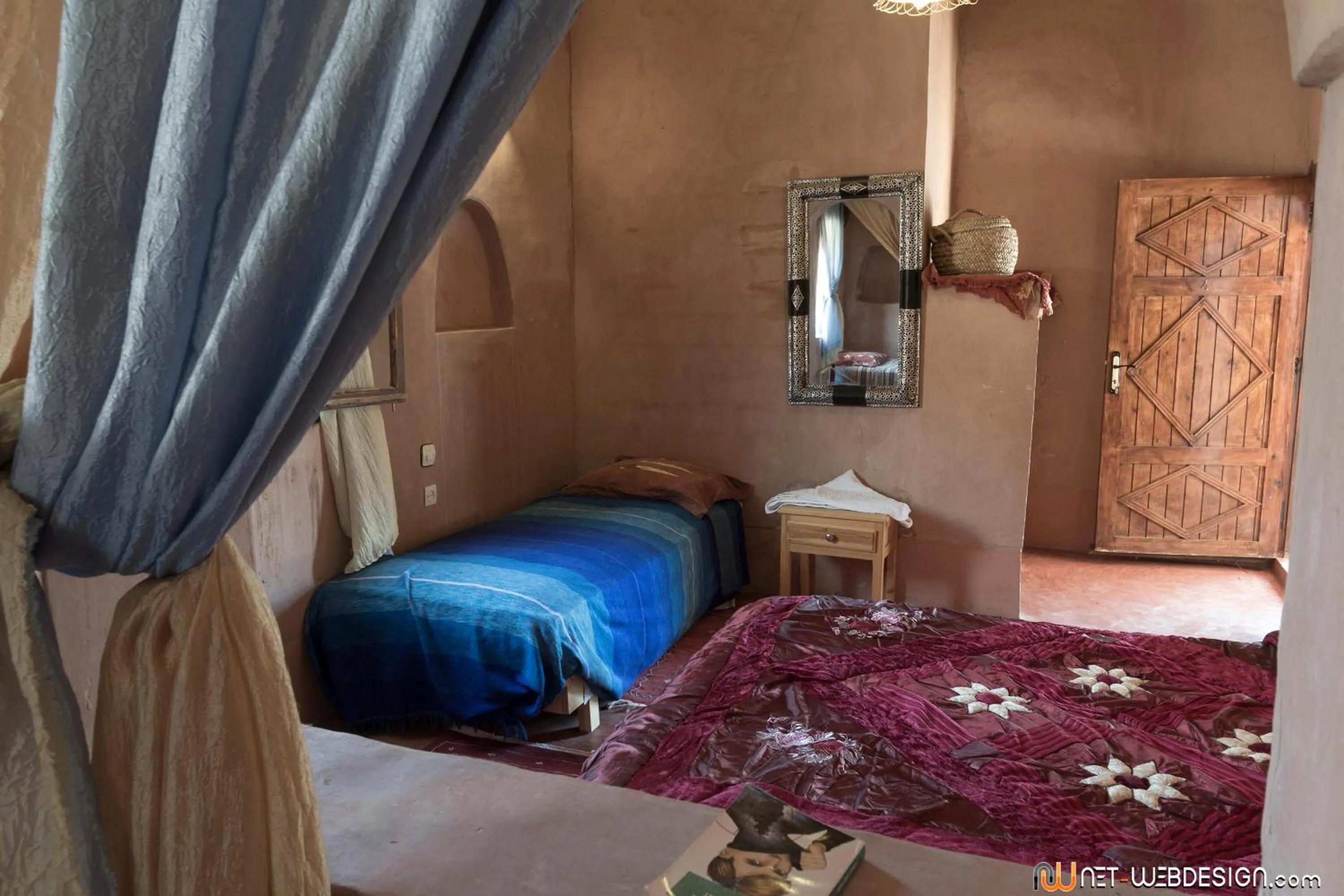 Bedroom, Bed in Kasbah Ounila