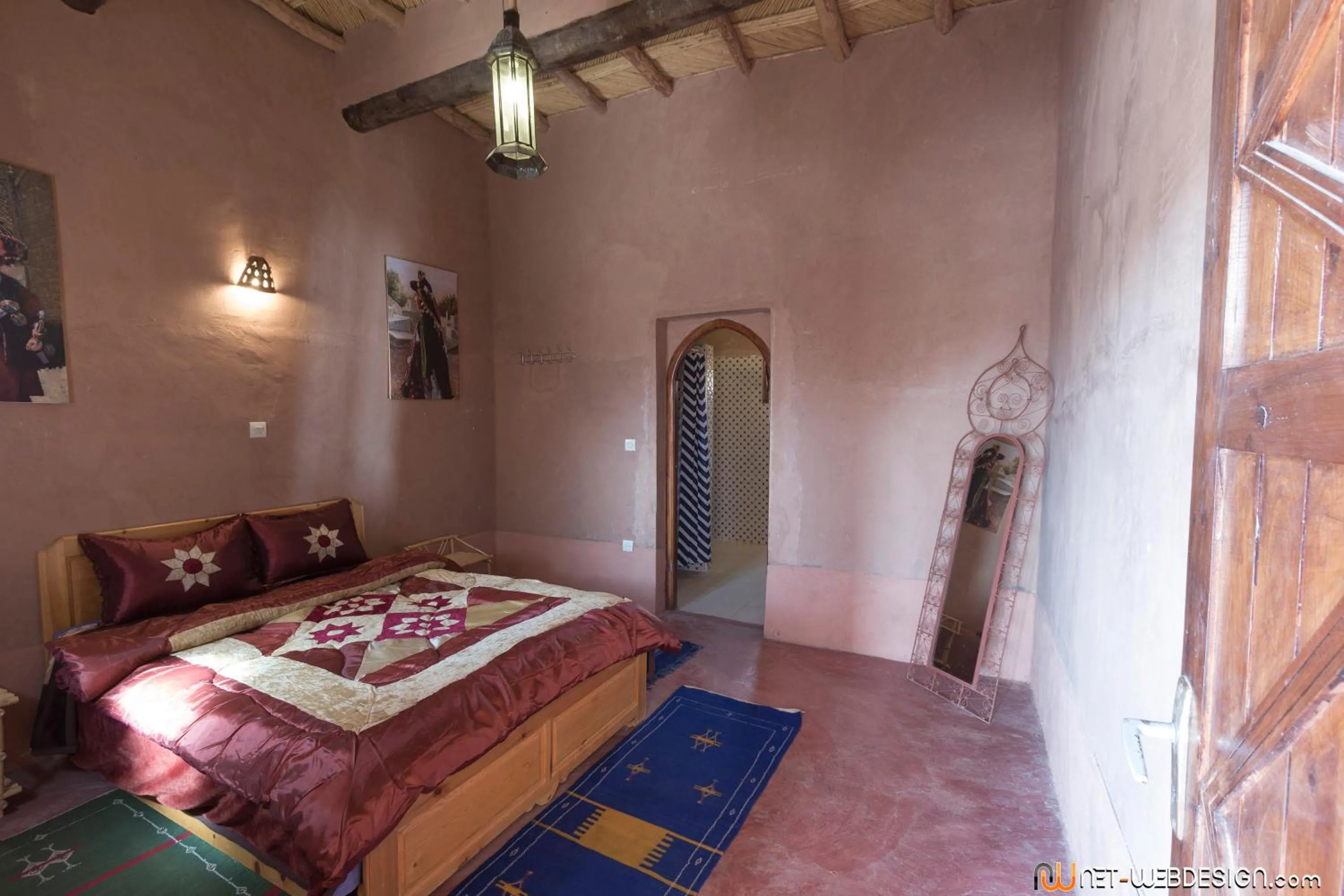 Bedroom, Bed in Kasbah Ounila