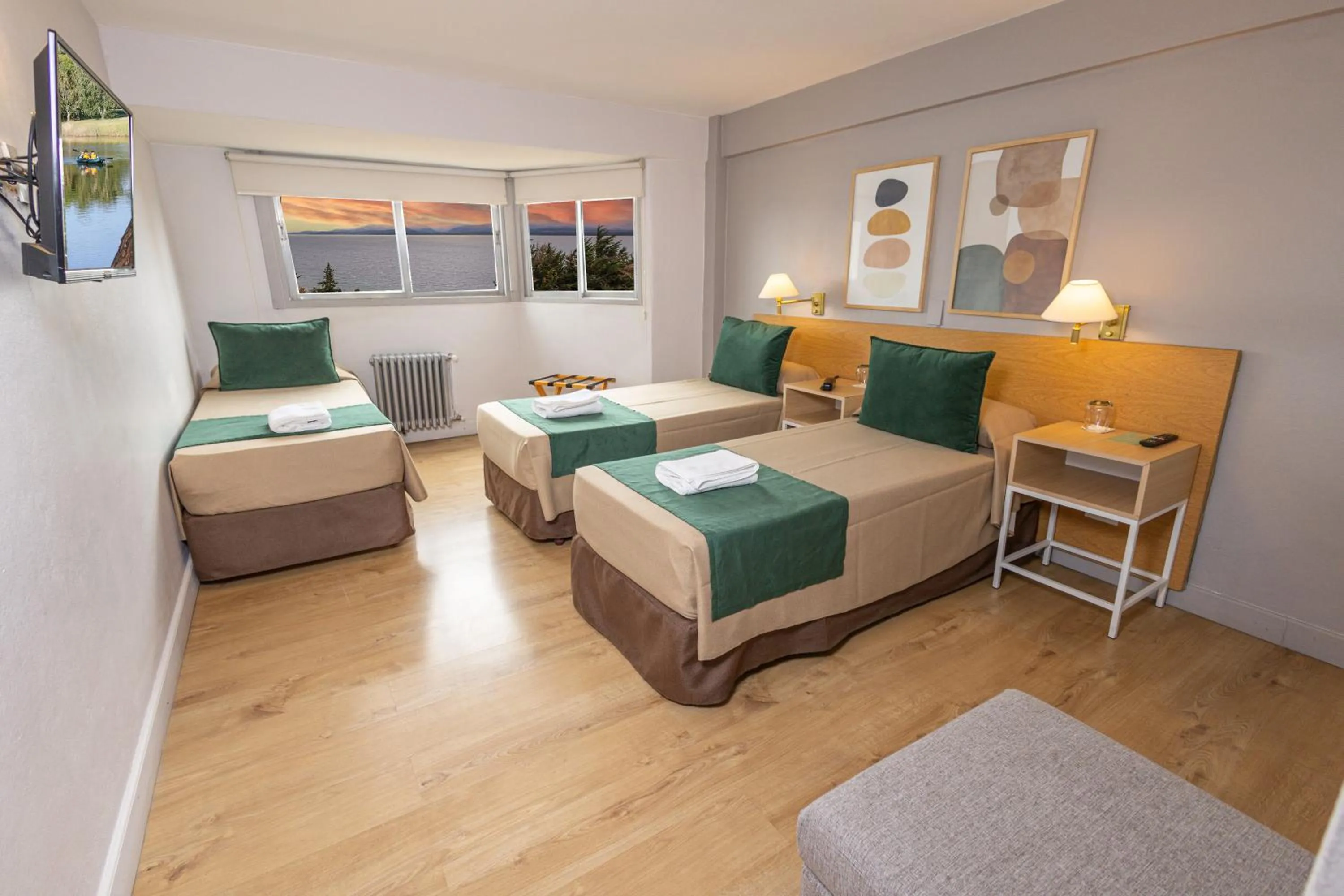 Bed in Hotel Plaza Bariloche