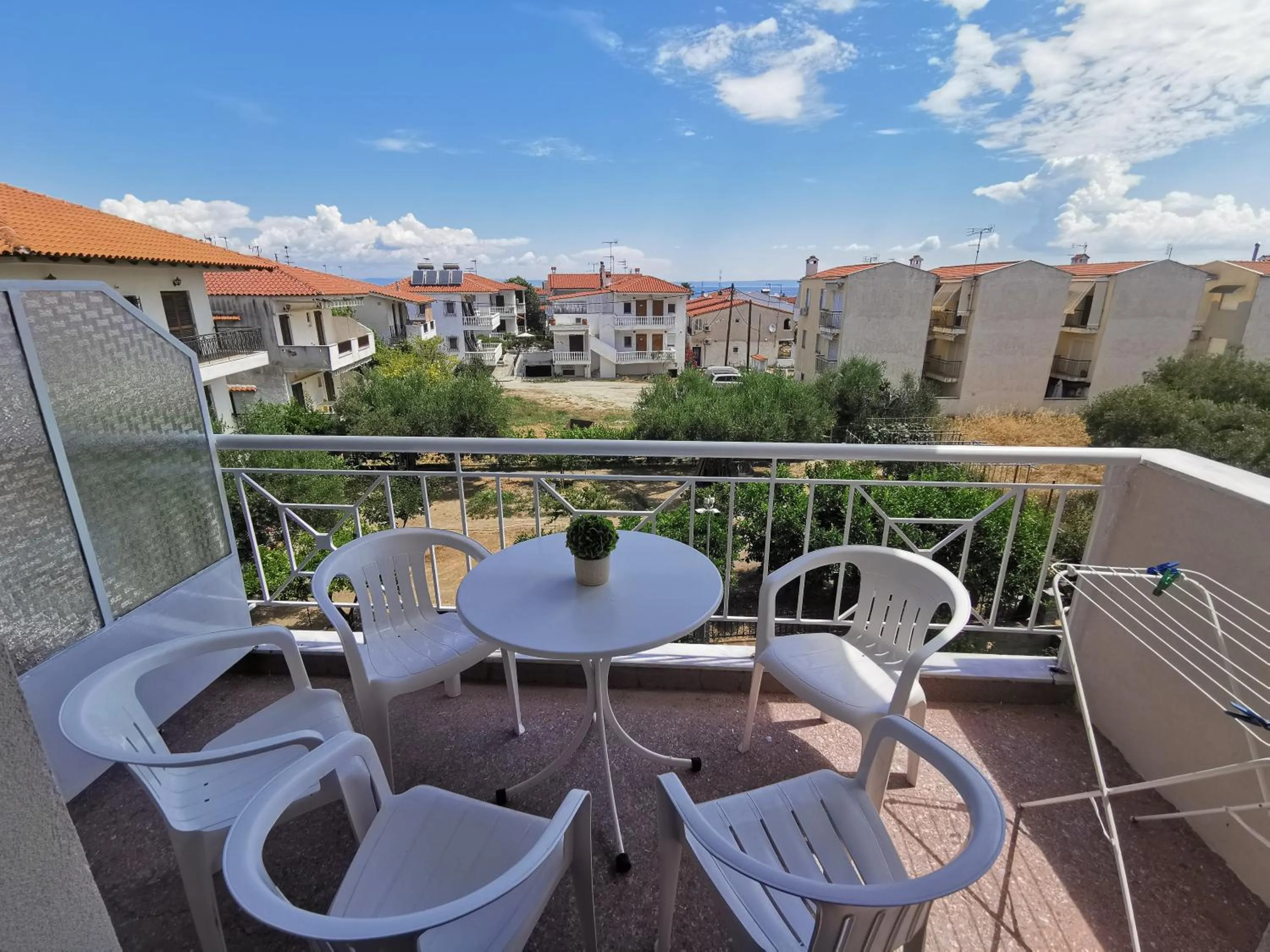 Balcony/Terrace in Polychrono GREEN GARDENS