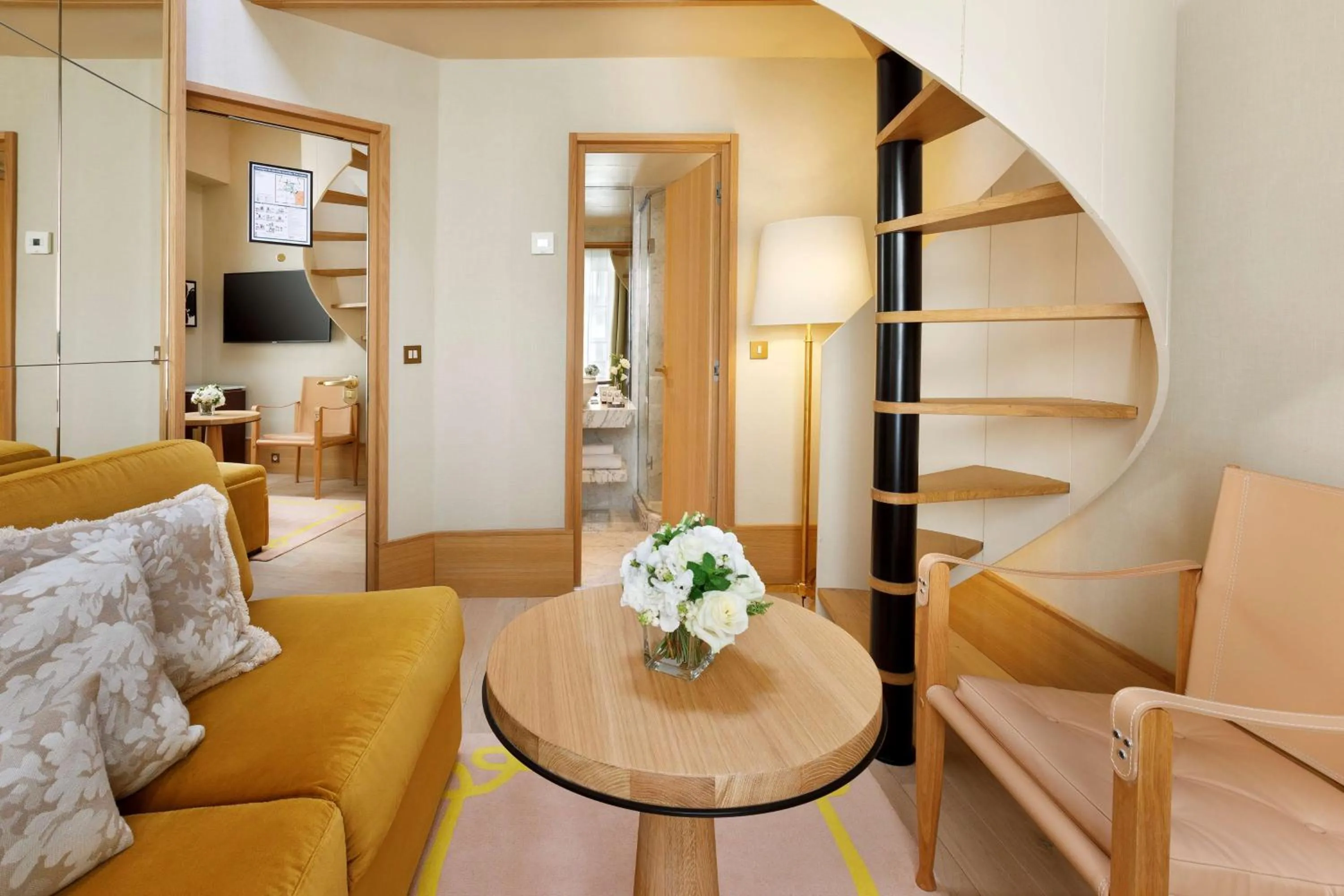 Bedroom in Le Belgrand Hotel Paris Champs Elysees, Tapestry By Hilton