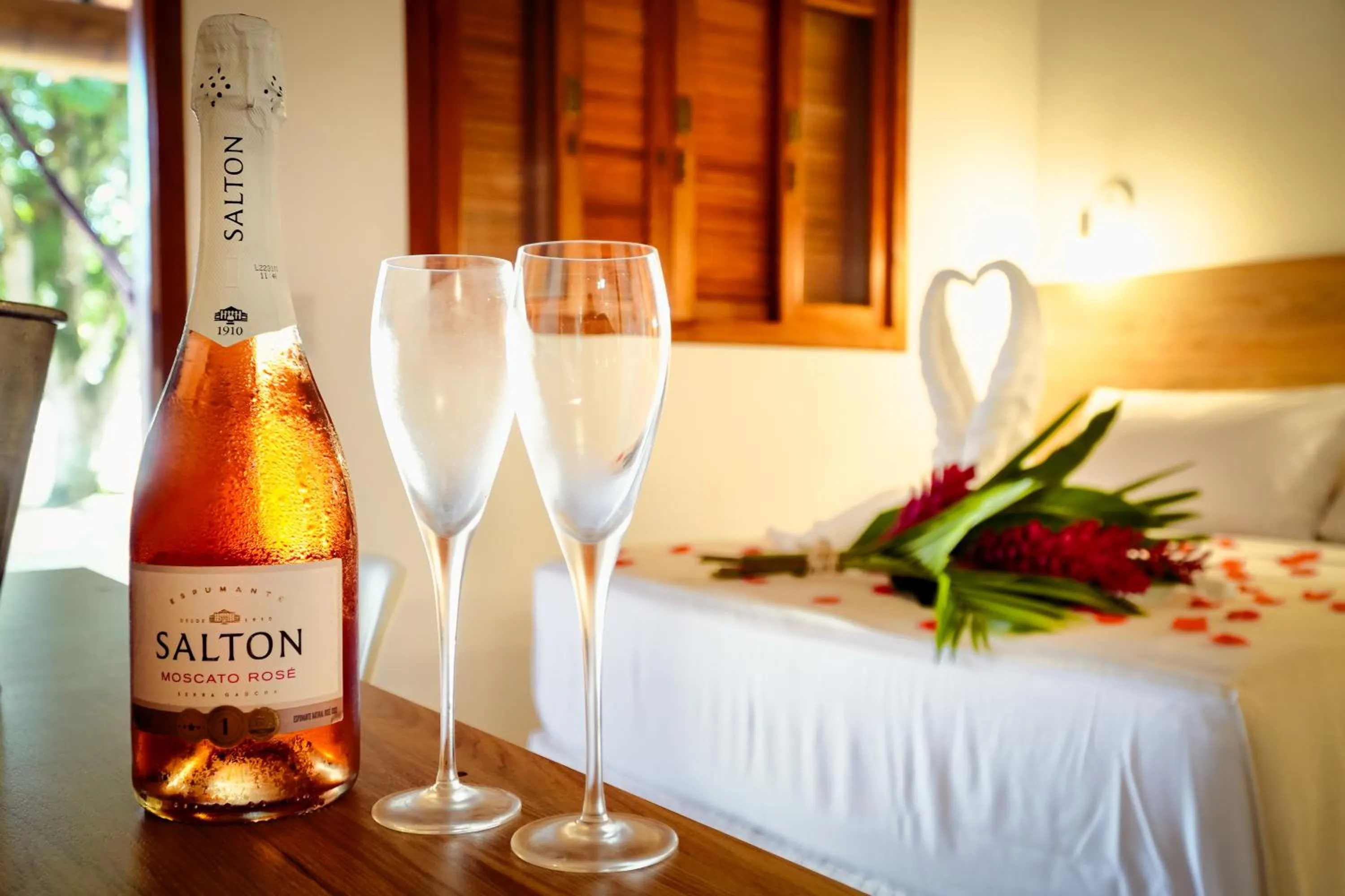 Bed in VELINN Pousada Bromelias