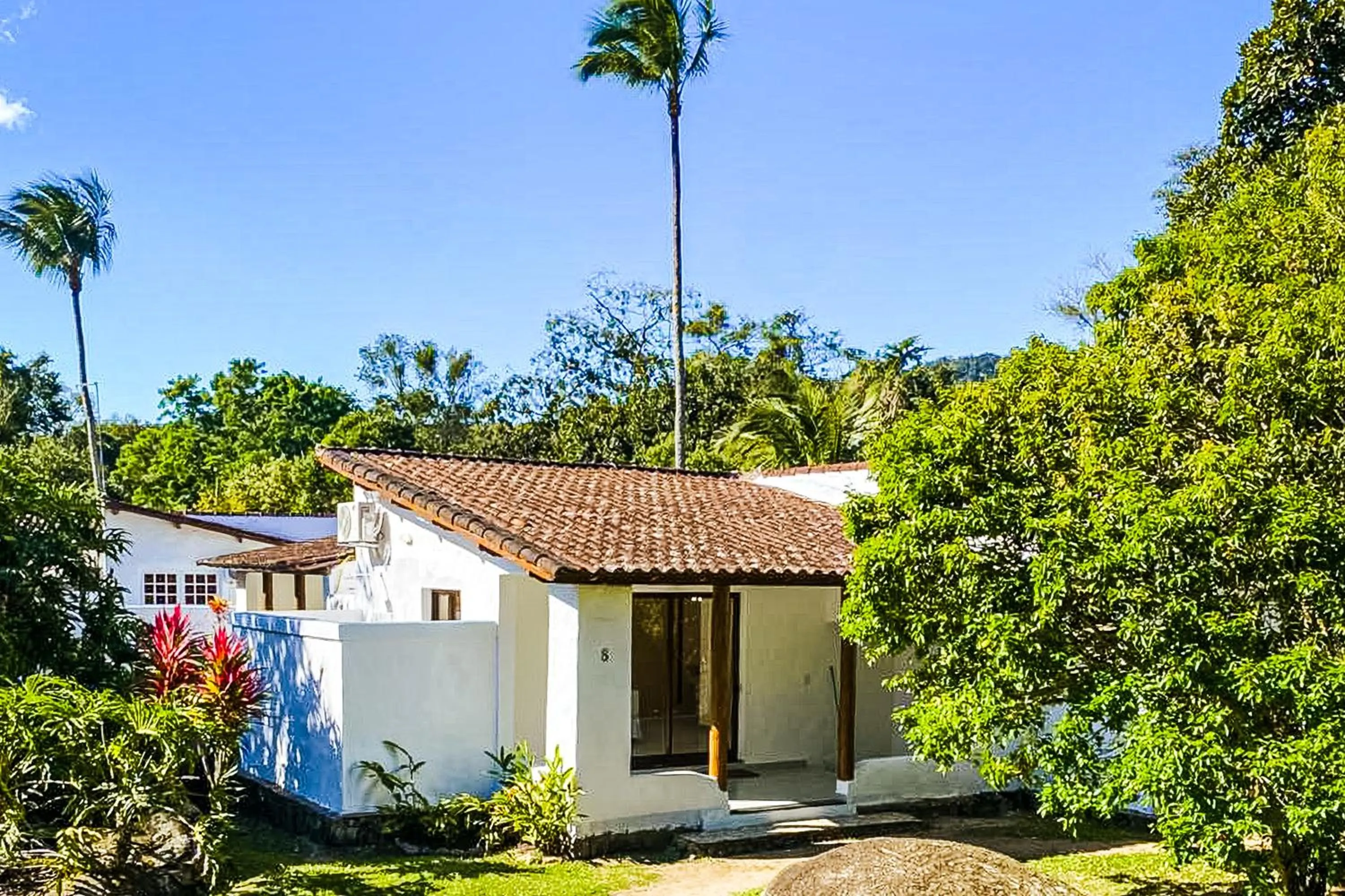 Garden view in VELINN Pousada Bromelias