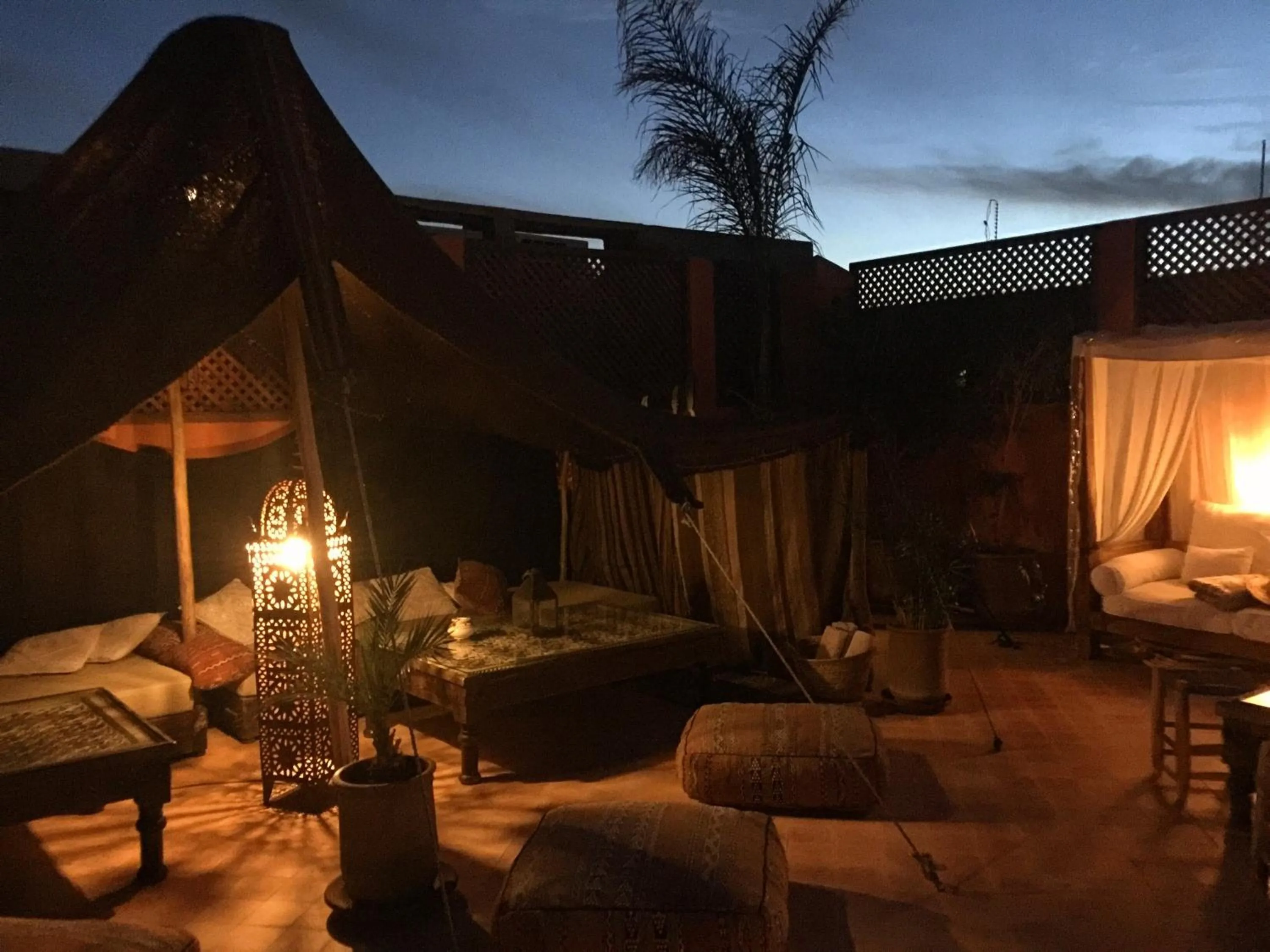 Balcony/Terrace in Riad Palacio De Las Especias